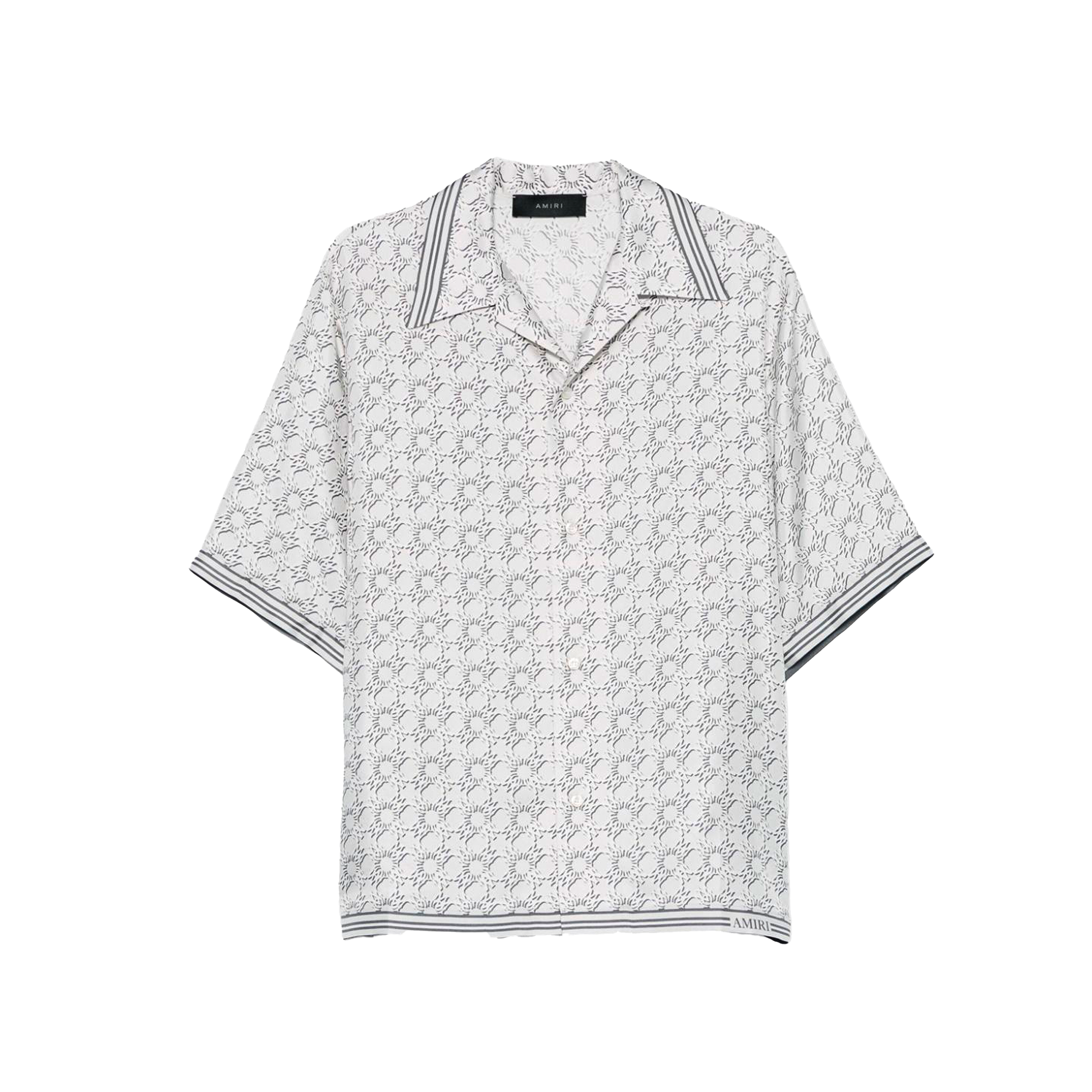 Camisa Gris AMIRI MA Quad Bowling
