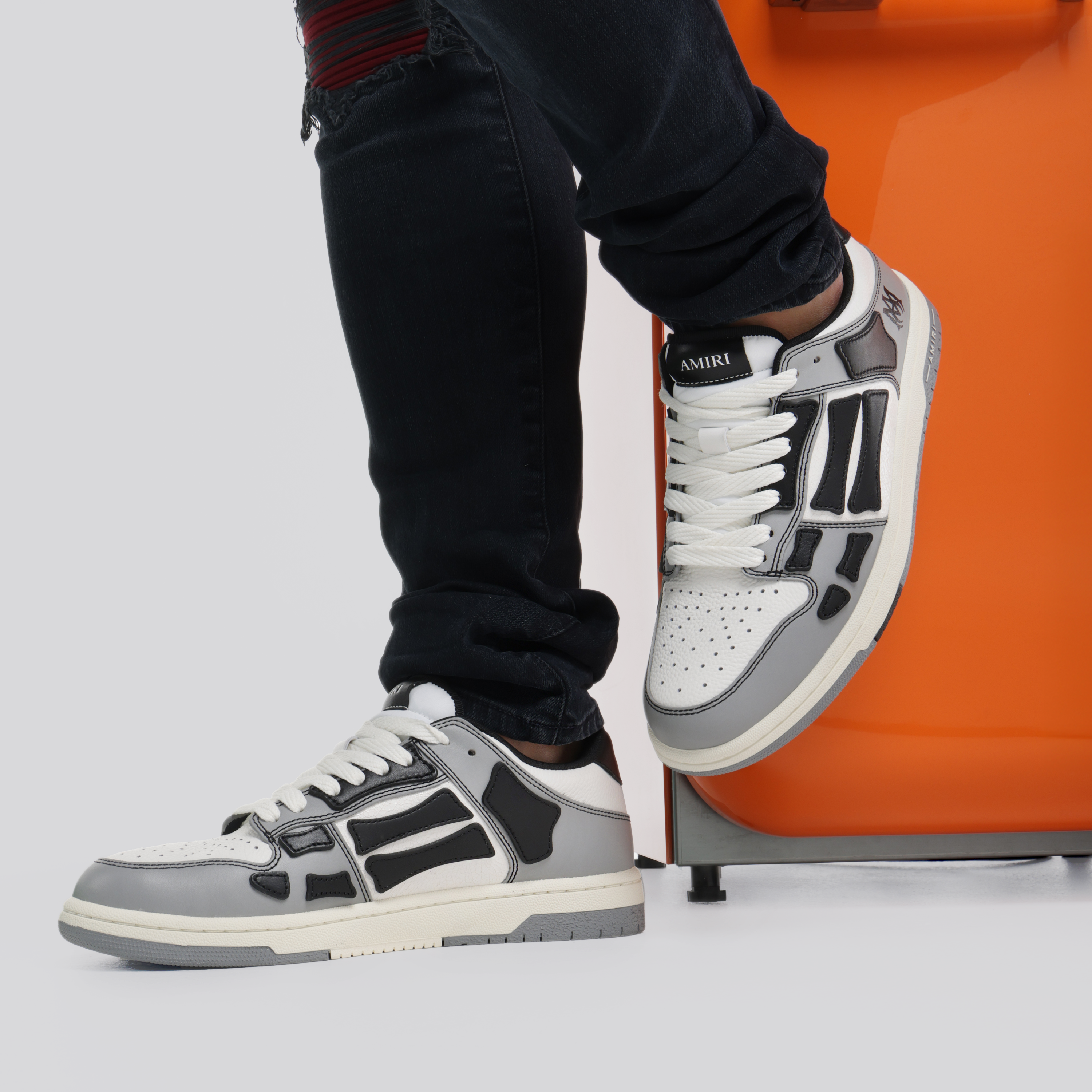 Sneakers Negros AMIRI Varsity Skel Top Low