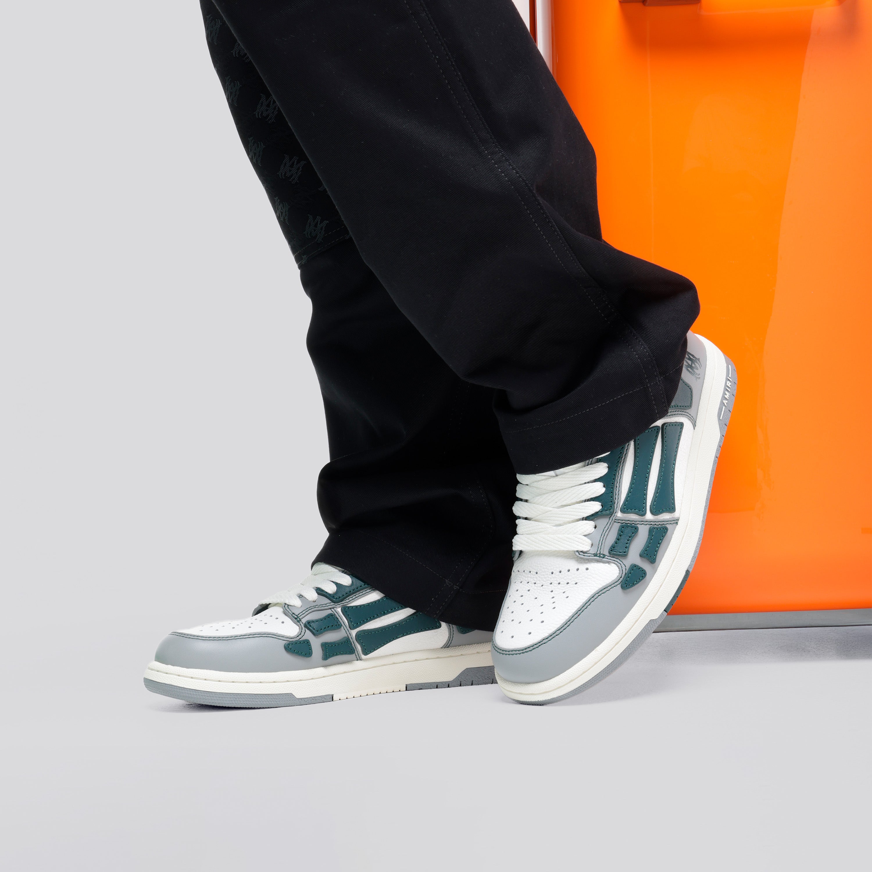 Sneakers Verdes AMIRI Varsity Skel Top Low