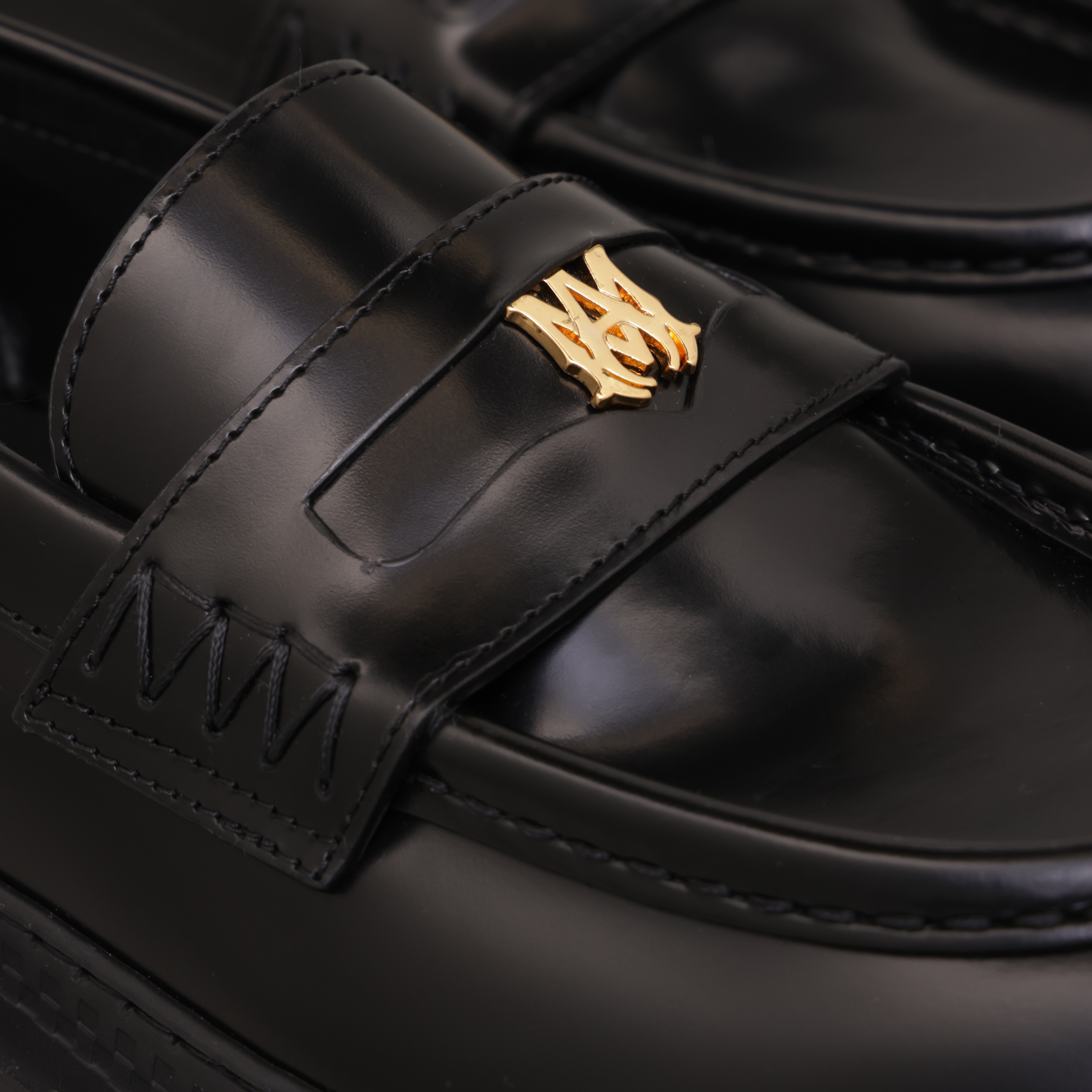 Mocassine Negro AMIRI Jumbo