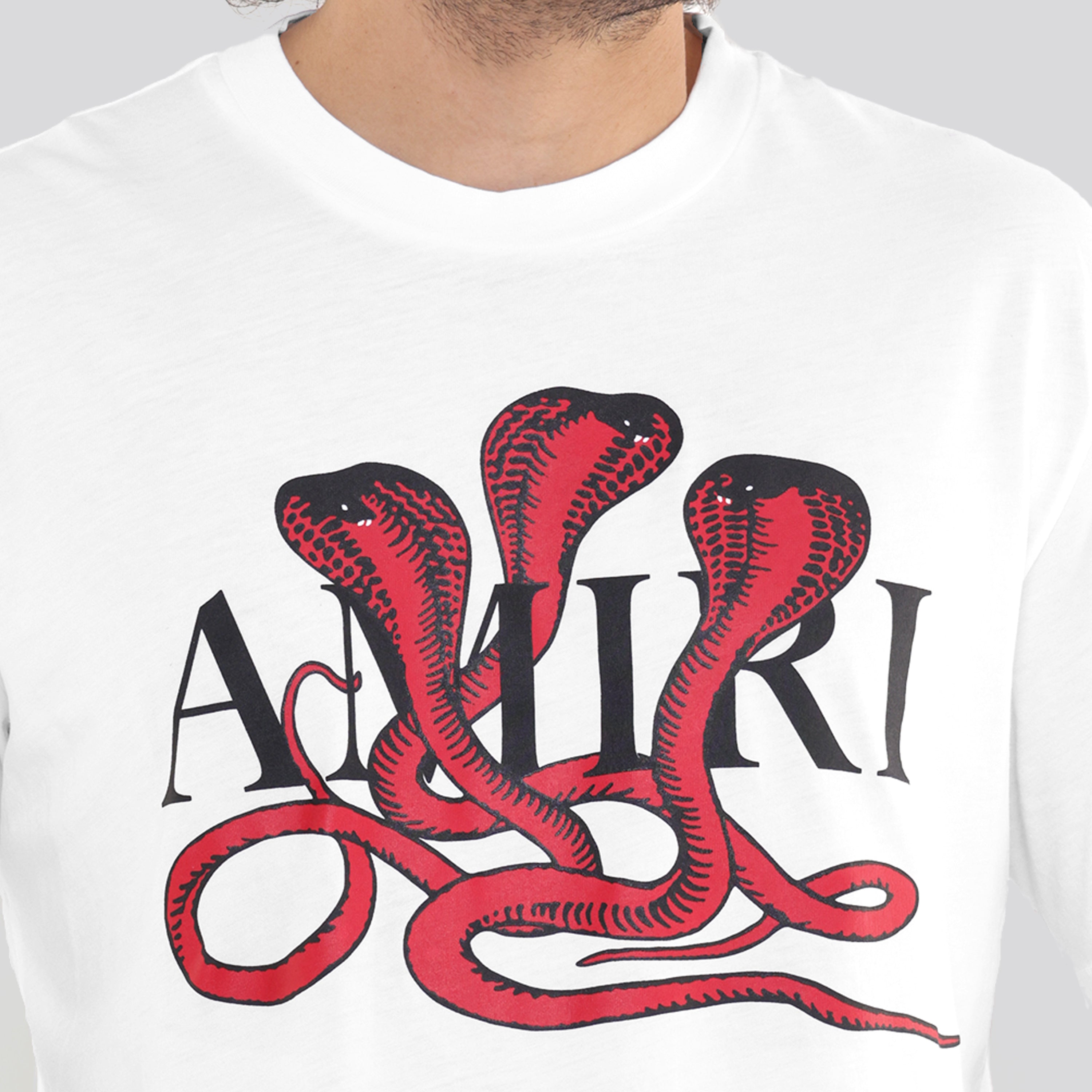 Camiseta Blanca AMIRI Snake