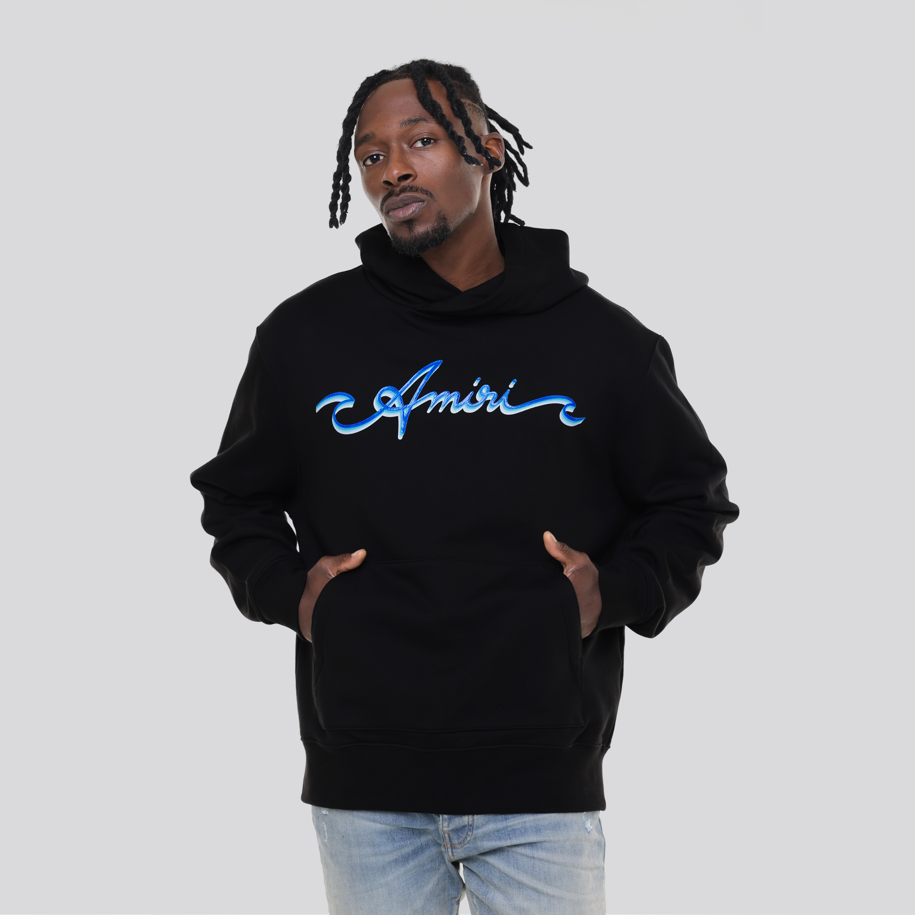 Buzo Negro AMIRI Wave