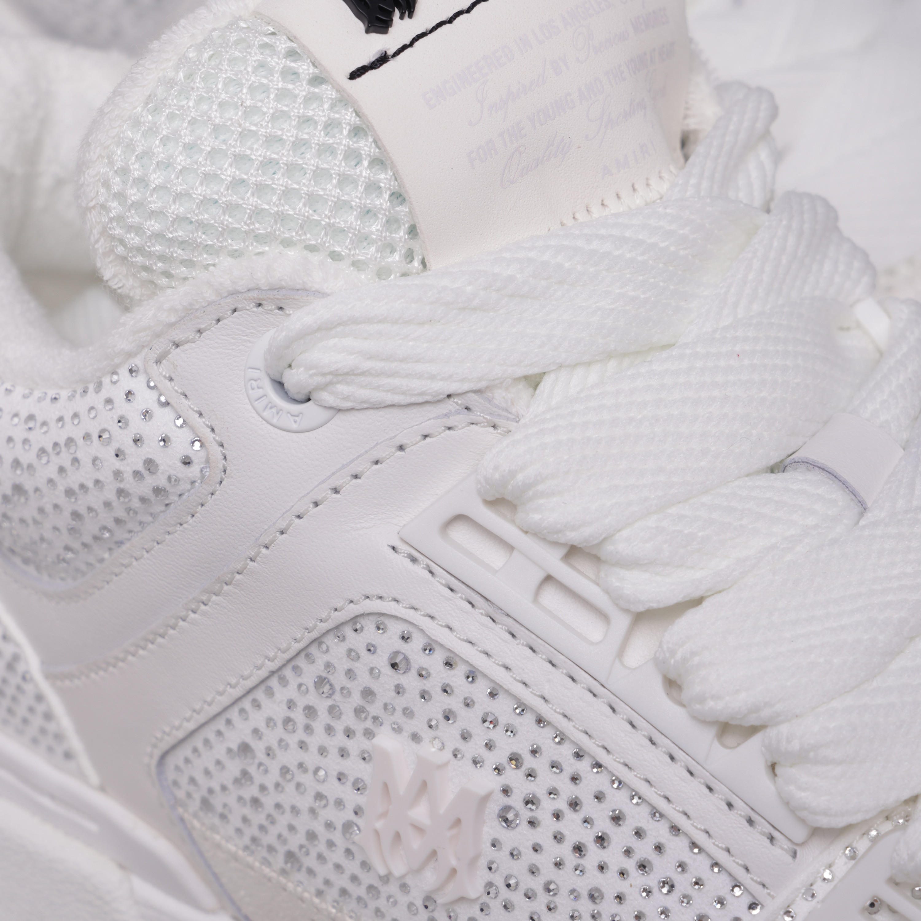 Sneakers Blancos AMIRI Crystal MA-1