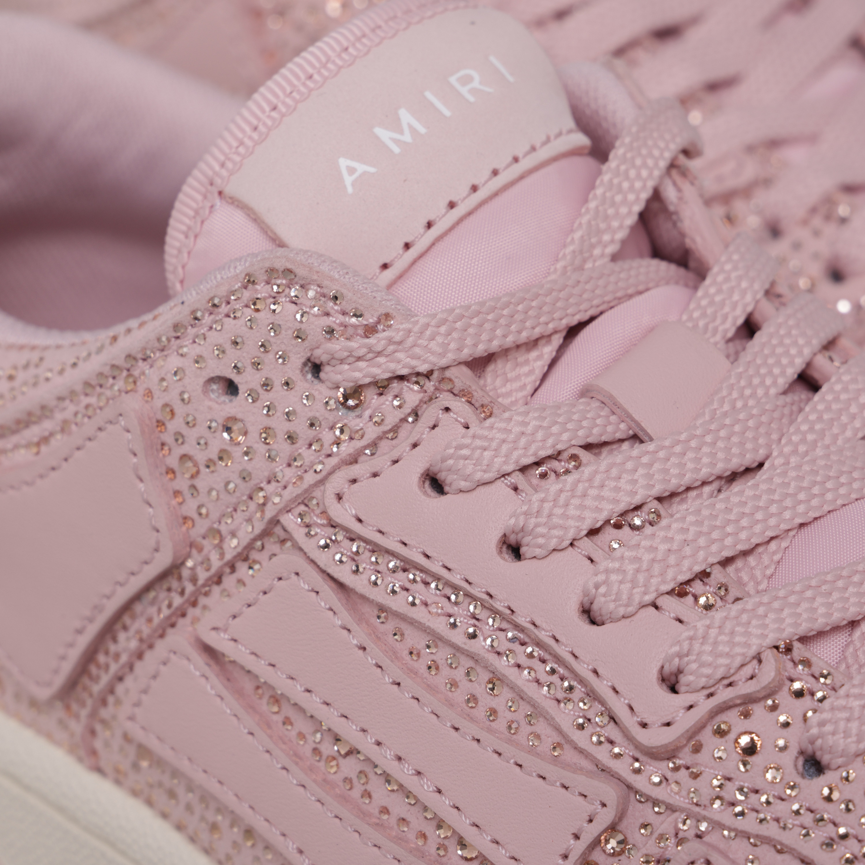 Sneakers Rosados AMIRI Crystal Skel