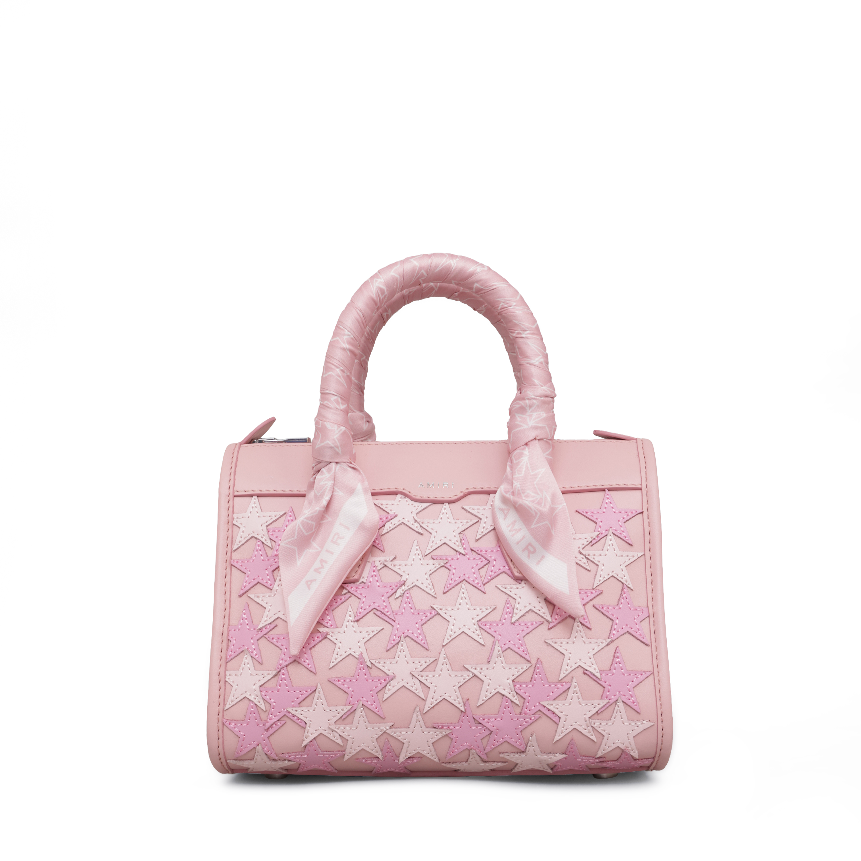 Cartera Rosada AMIRI Stars Micro Triangle