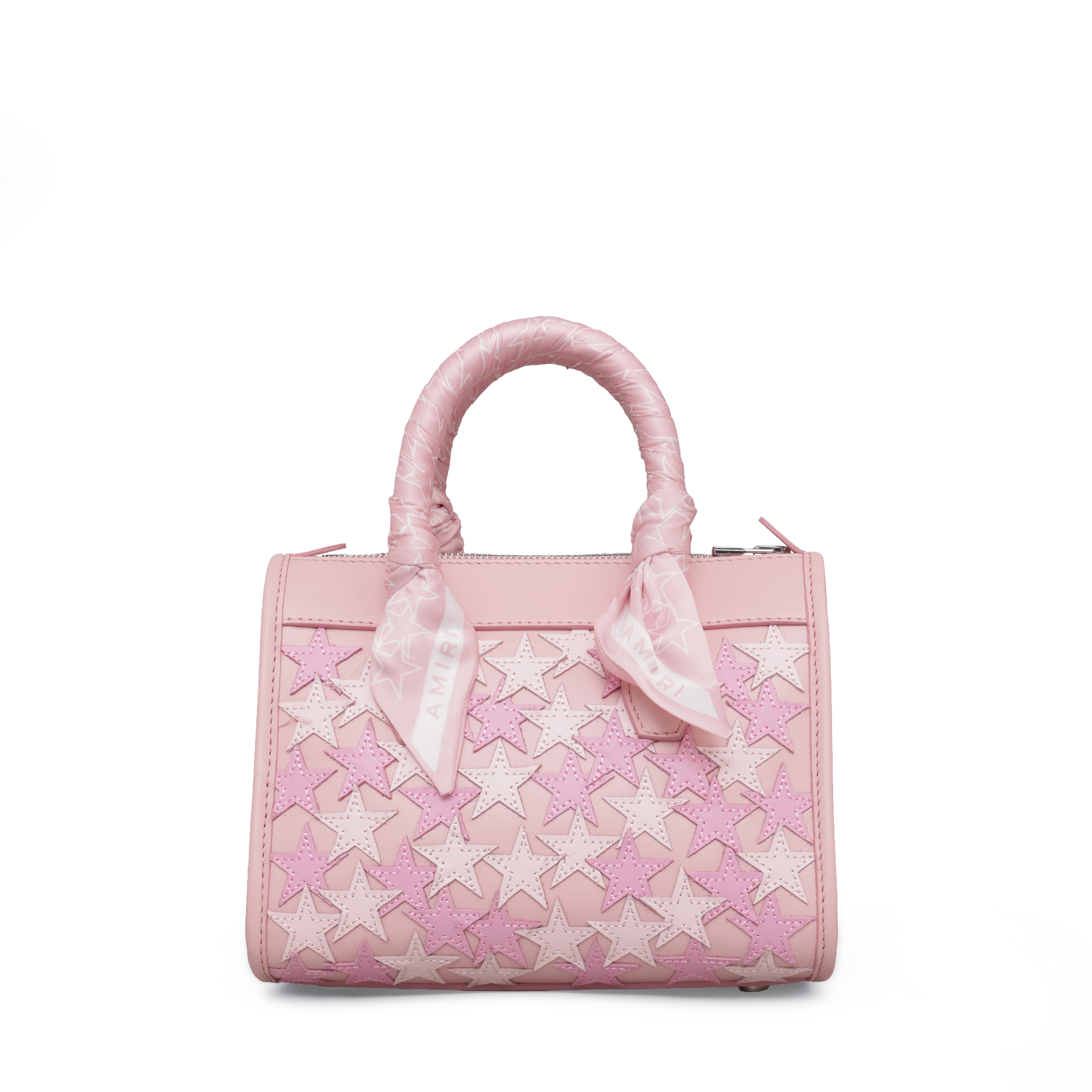 Cartera Rosada AMIRI Stars Micro Triangle