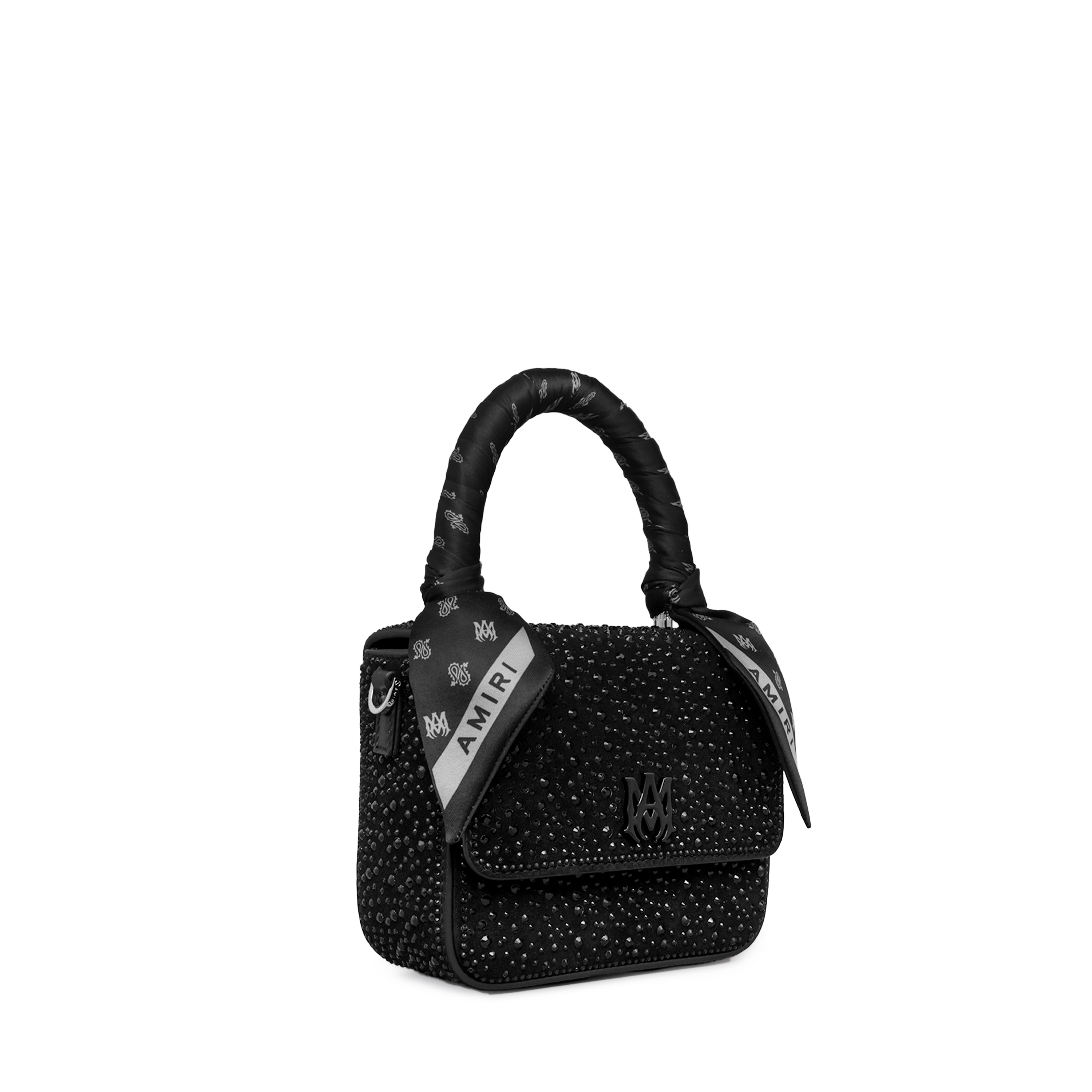 Cartera Negra AMIRI Crystal Micro Ma