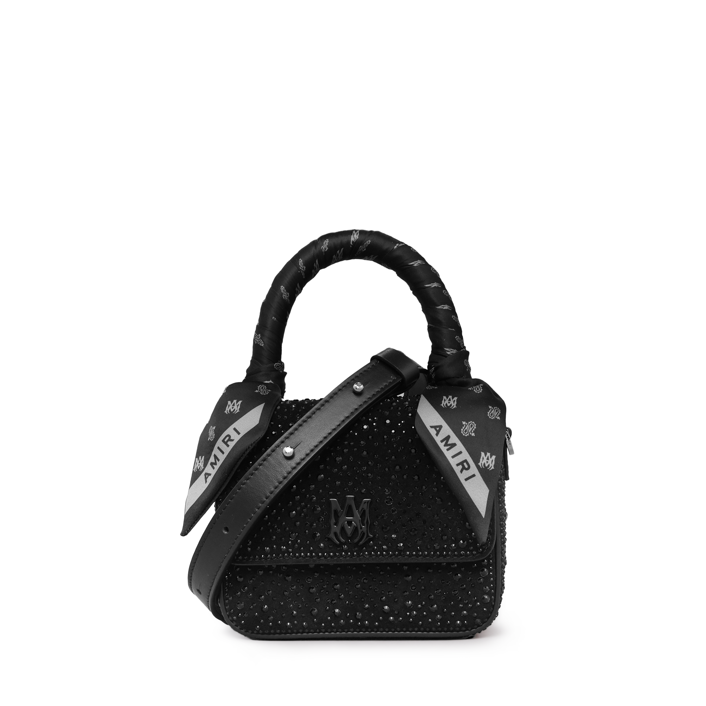 Cartera Negra AMIRI Crystal Micro Ma