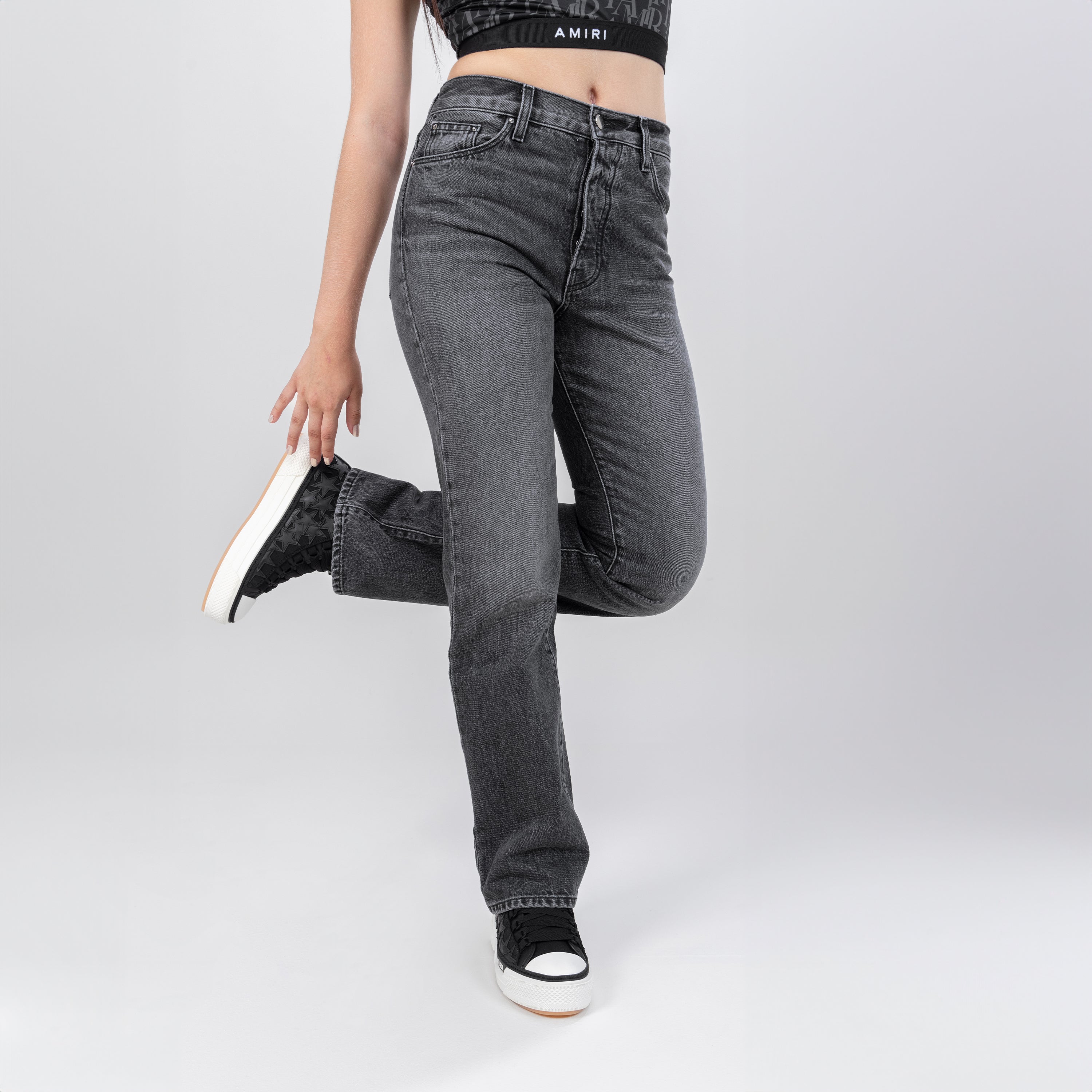 Jeans Negro AMIRI Mid Rise