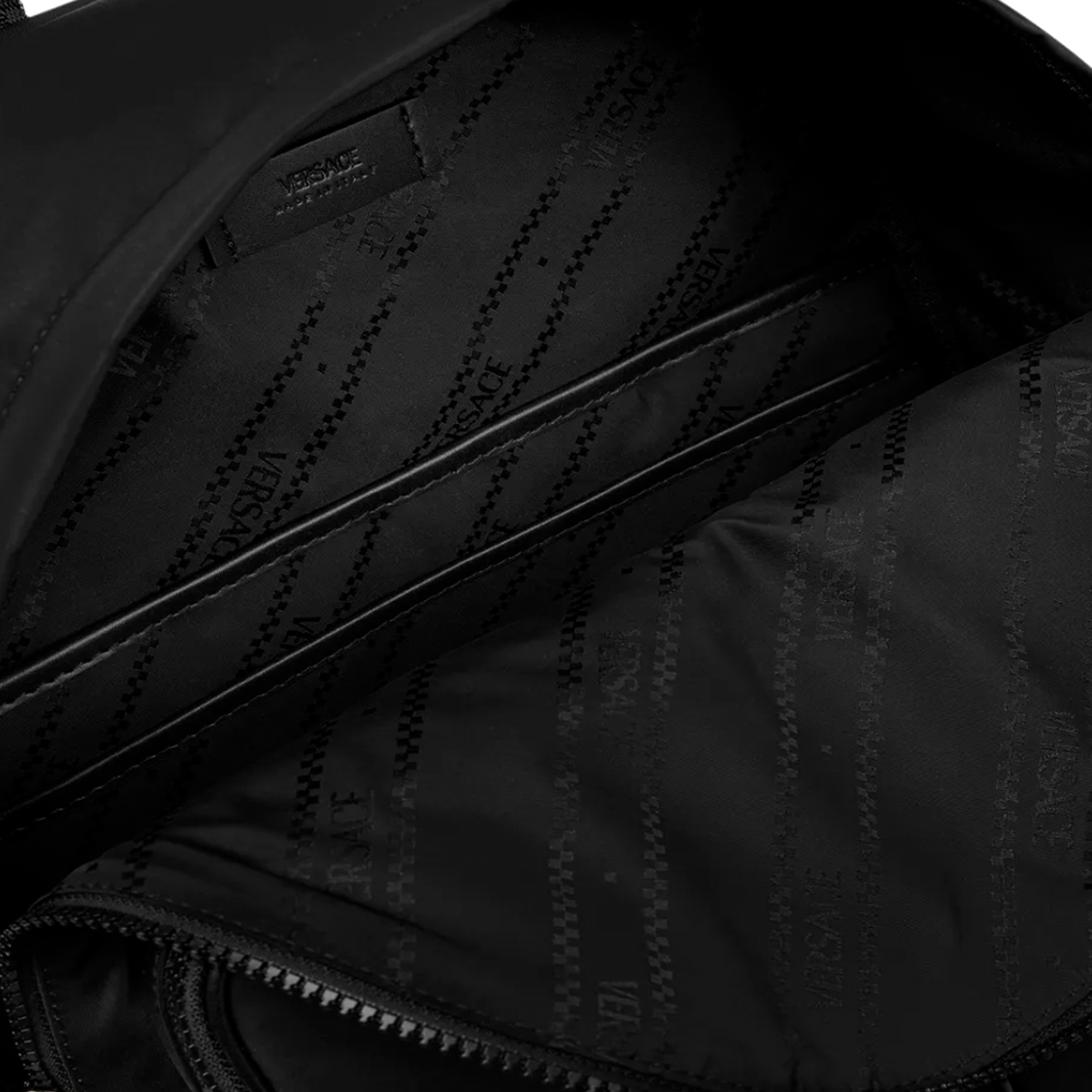 Mochila Negra Versace Medusa