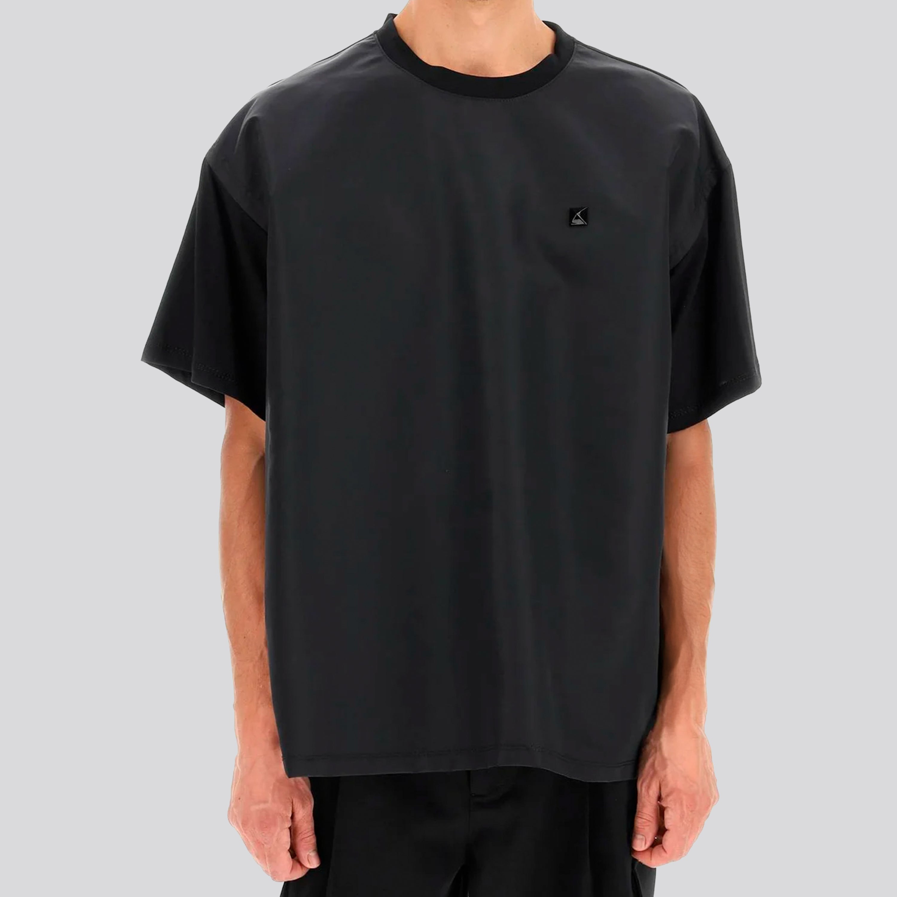 Camiseta Negra Valentino One Stud