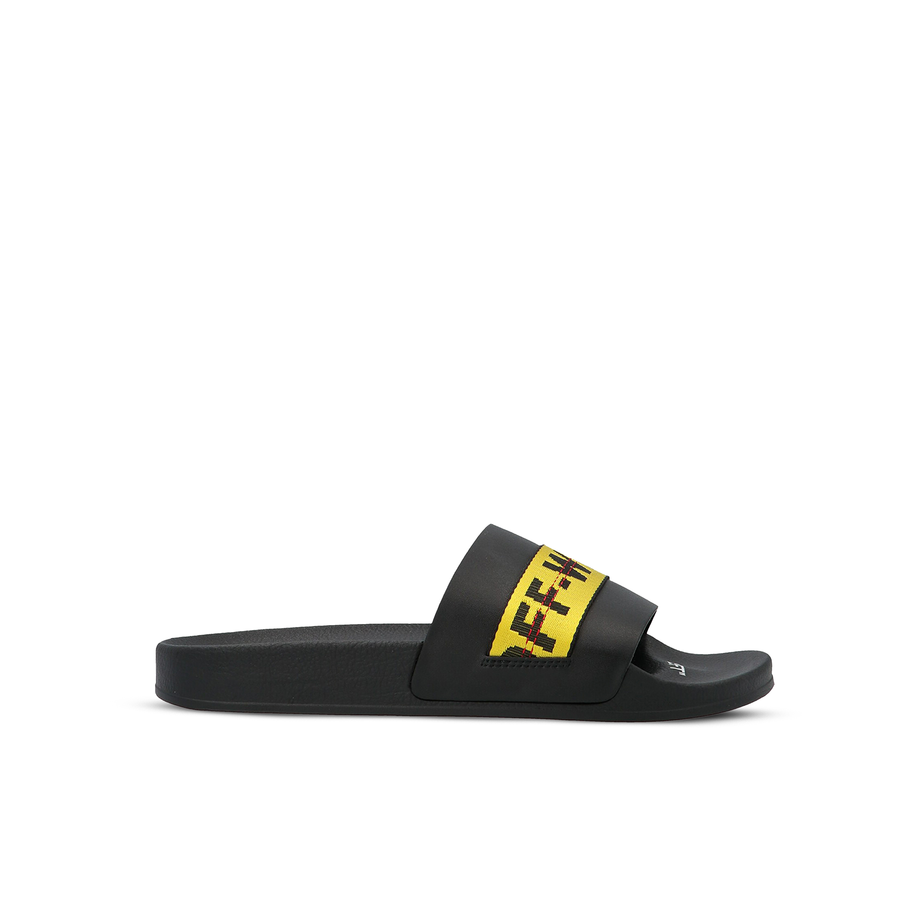 Sandalias Negras Off-White Industrial Logo