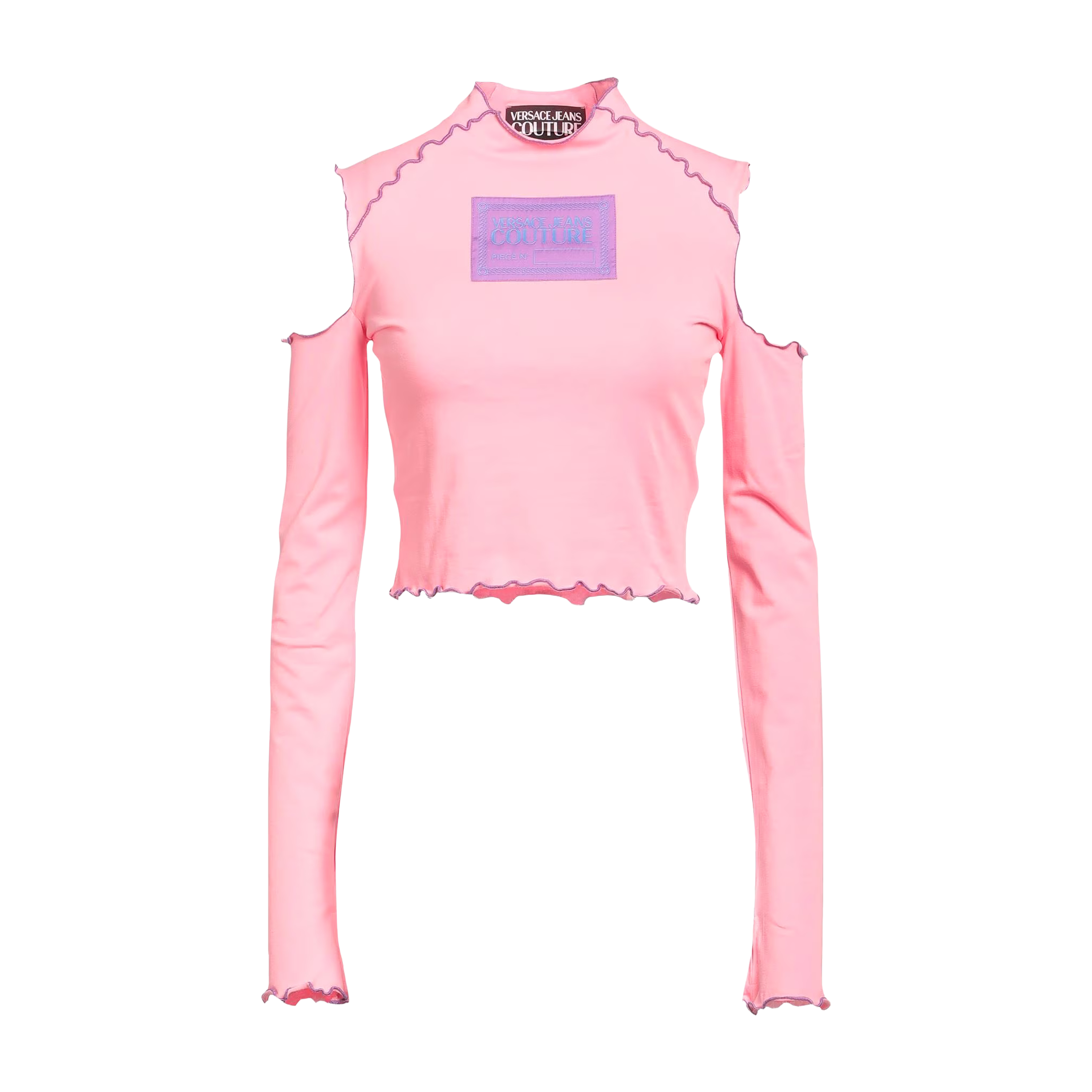 Camiseta Rosada Versace Jeans Couture Purple Tag