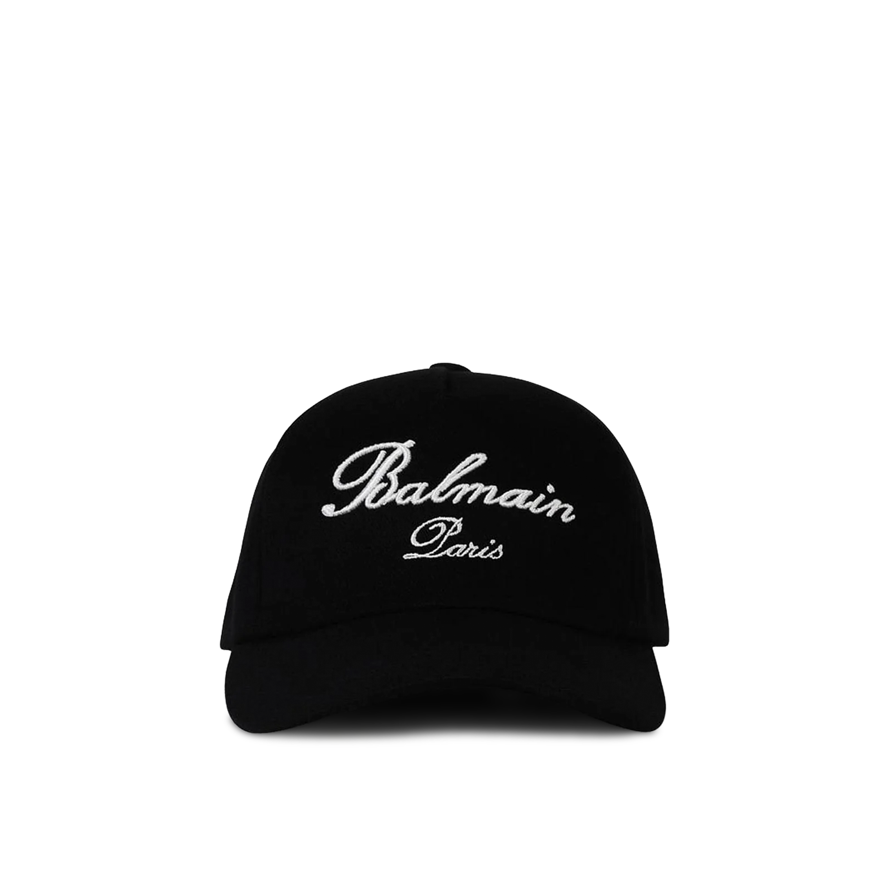 Gorra Negro Balmain Paris Signature