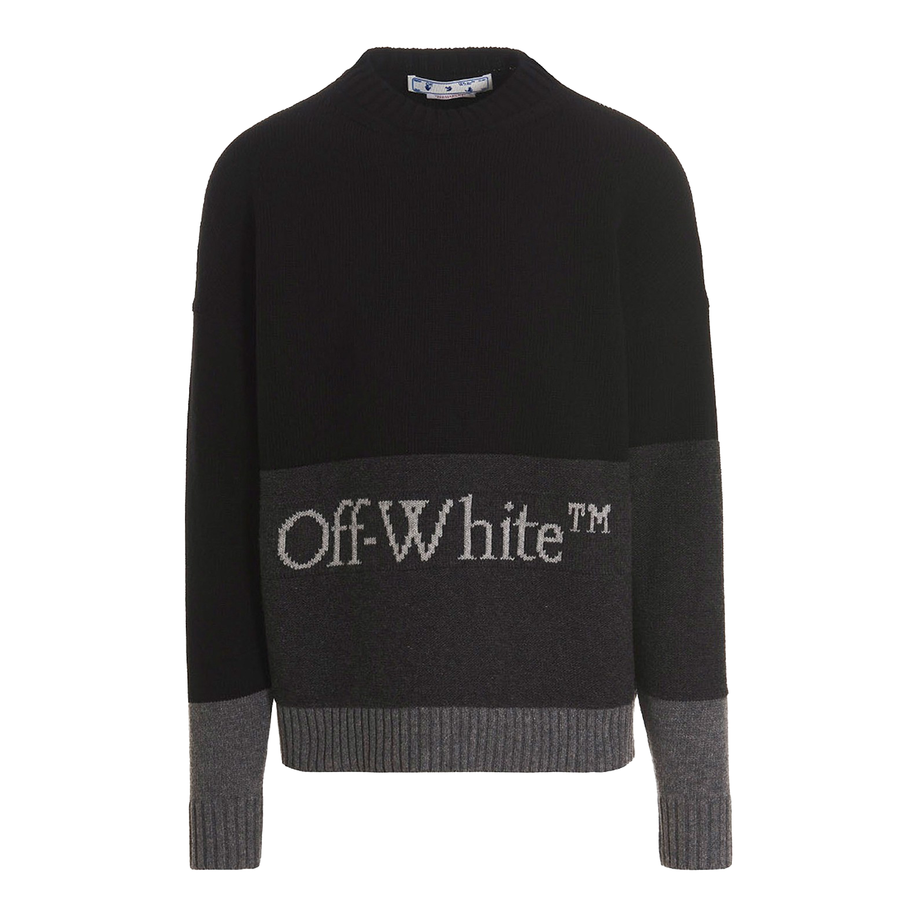 Suéter Negro Off-White Blocked