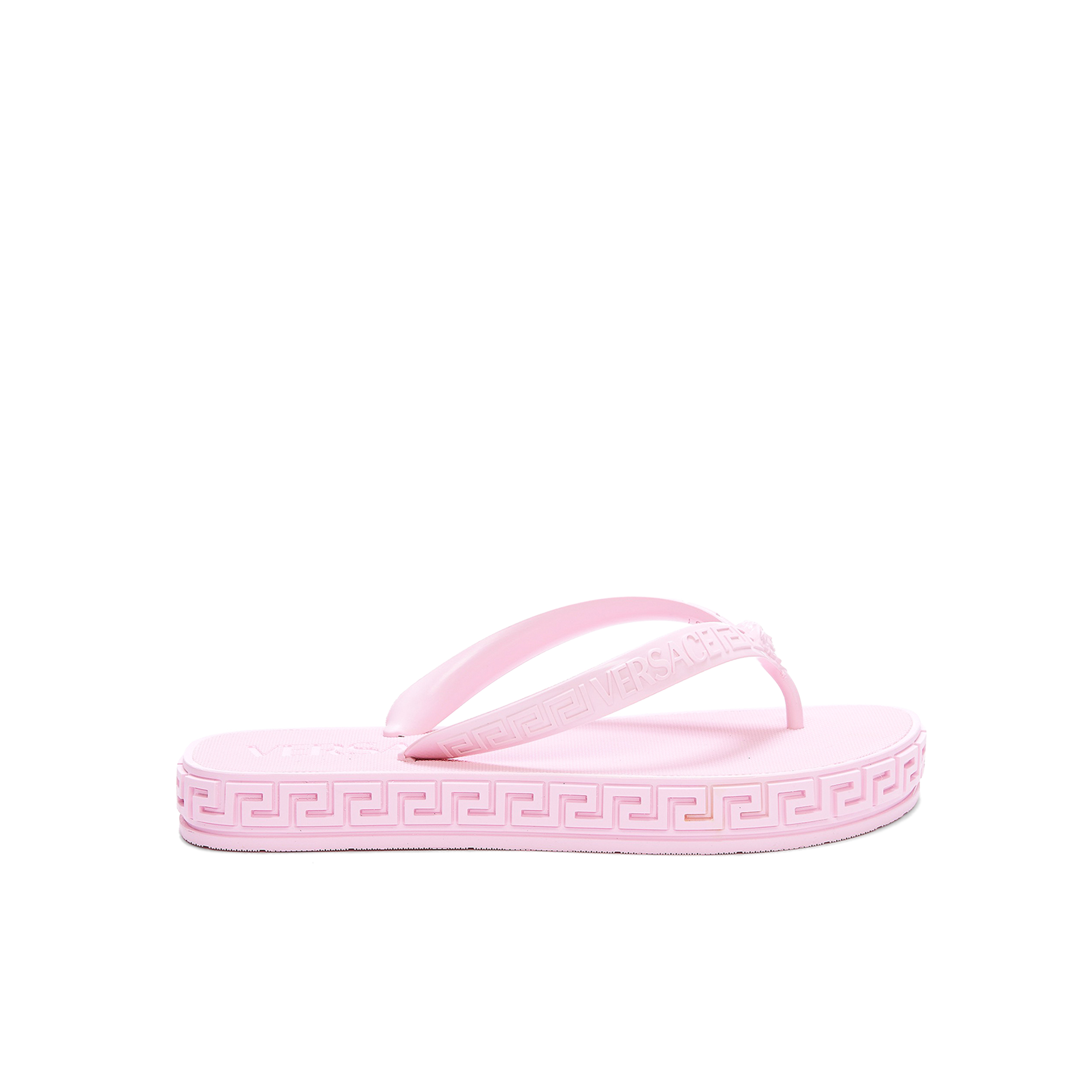 Sandalias Rosado Versace Rubber Thong