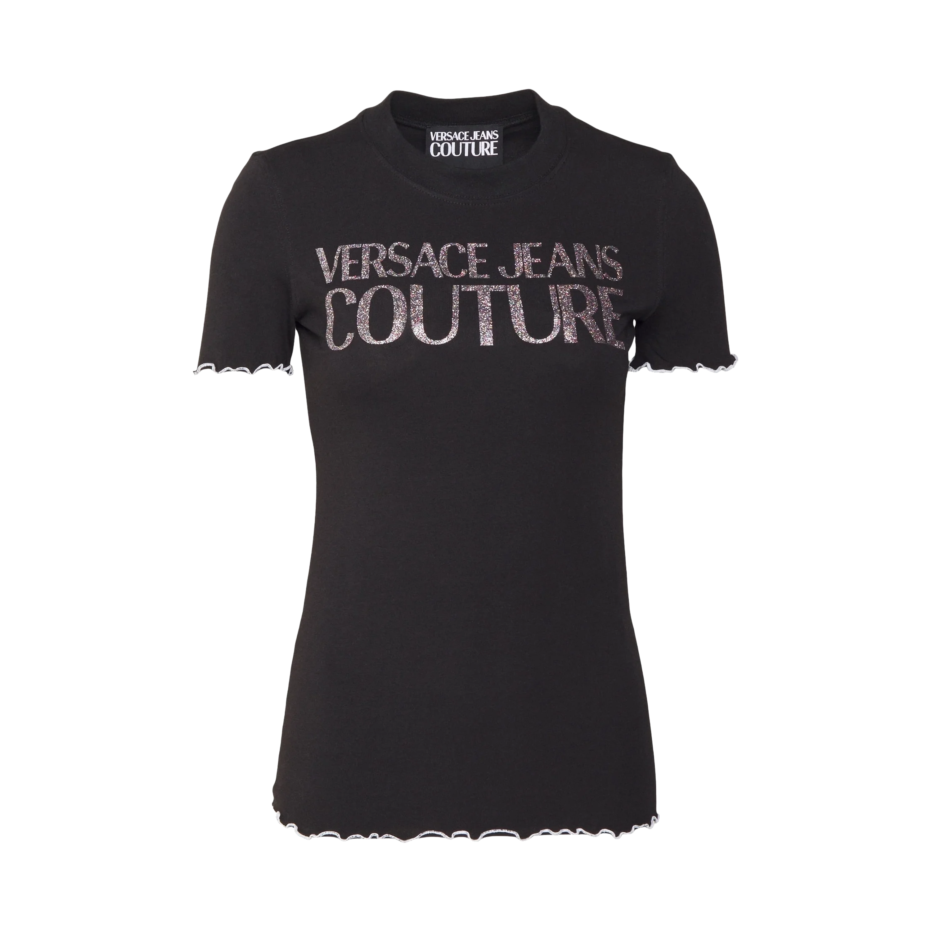 Camiseta Negra Versace Jeans Couture Logo
