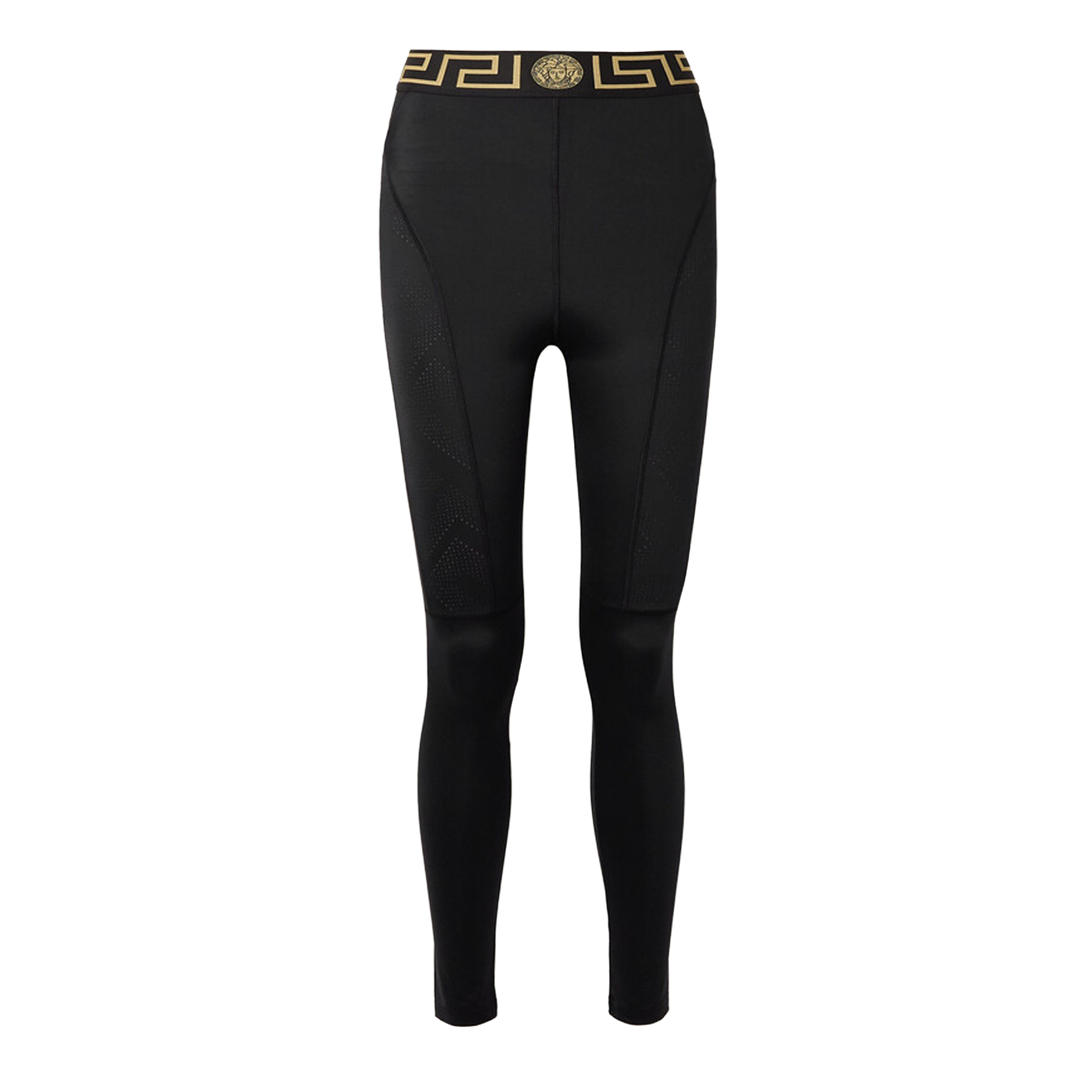 Leggins Negro Versace Greca