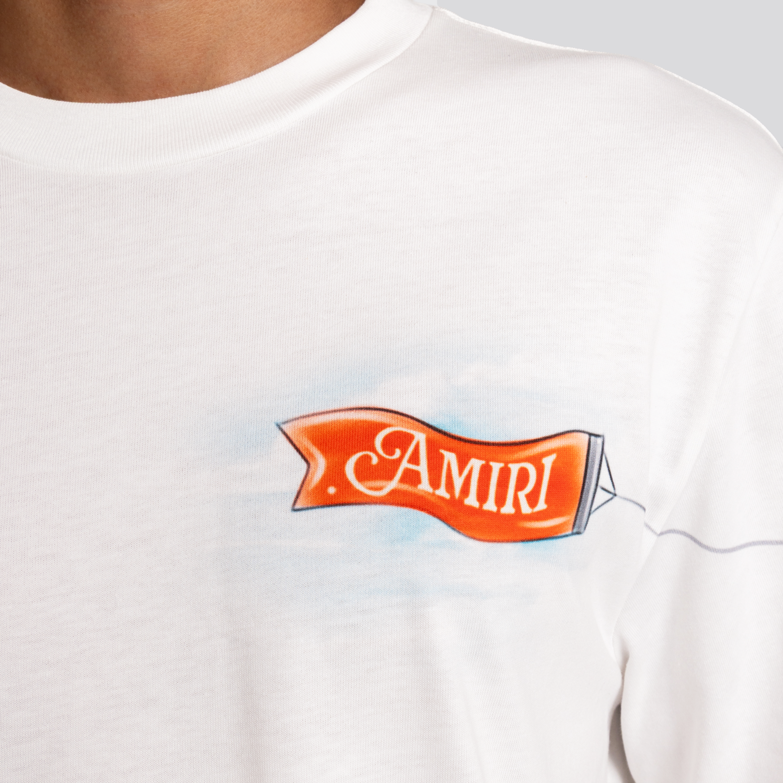 Camiseta Blanca AMIRI For The World