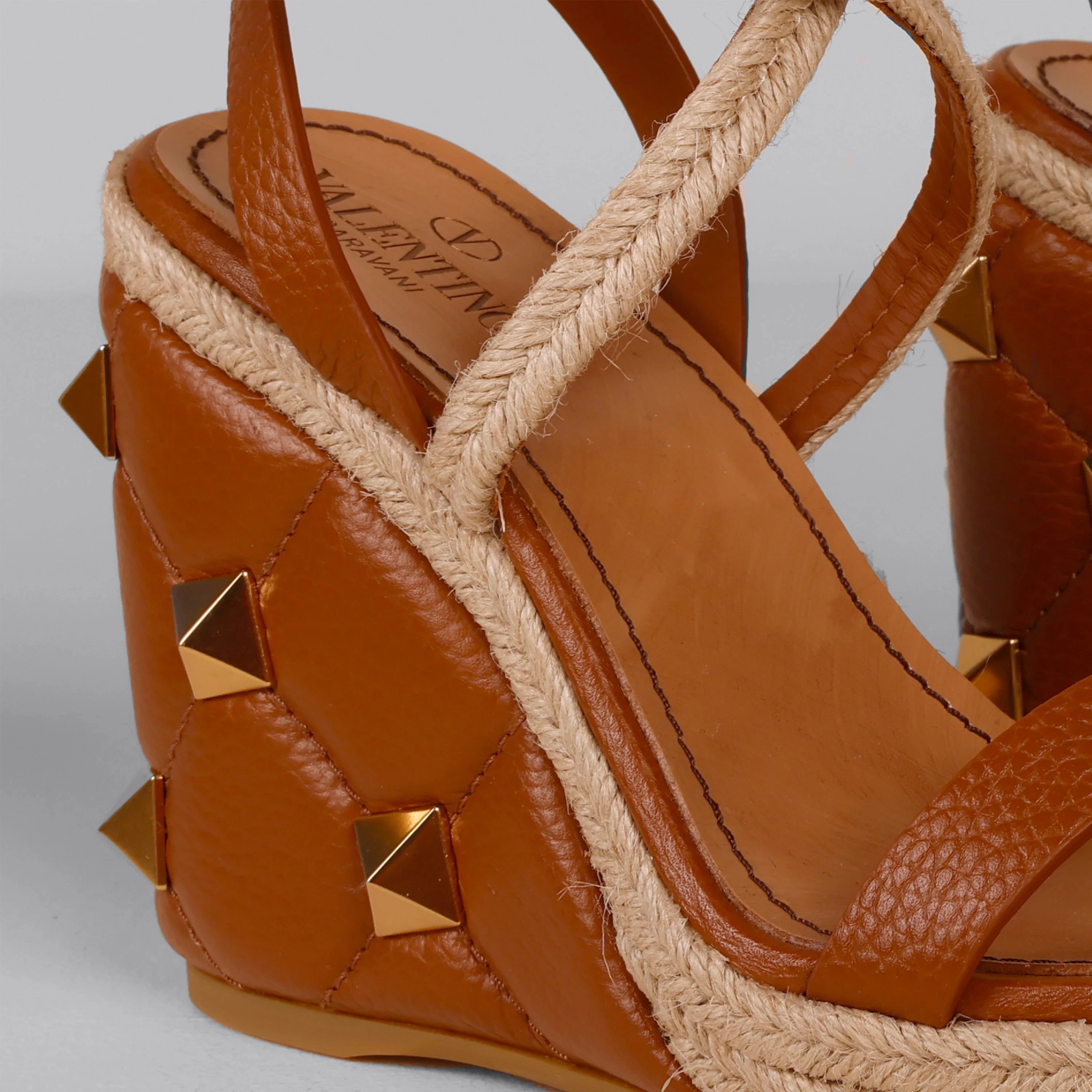 Sandalias de Plataforma Selleria Valentino Roman Stud