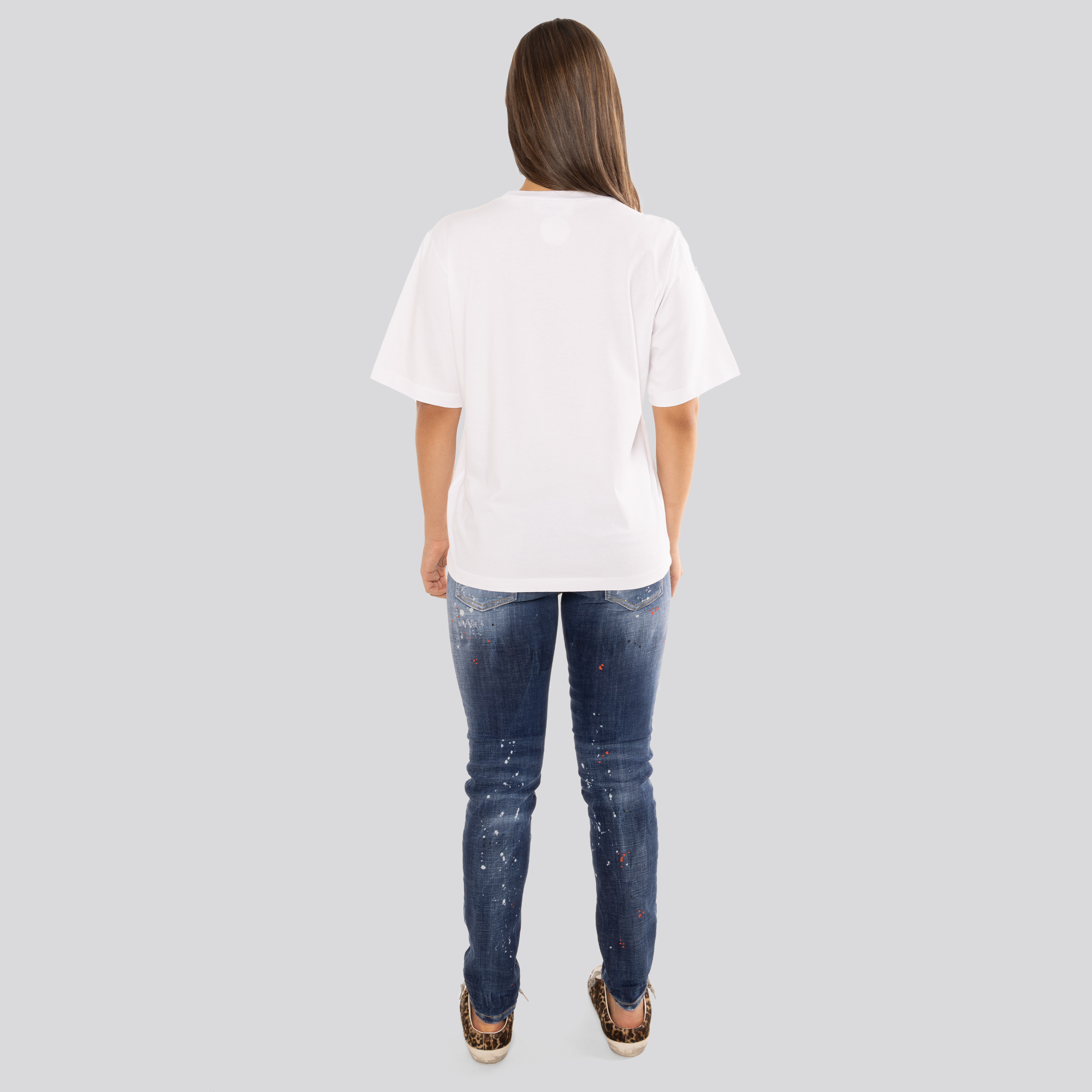 Jeans Denim Dsquared2 Painted (Medium Waist Jennifer Jean)