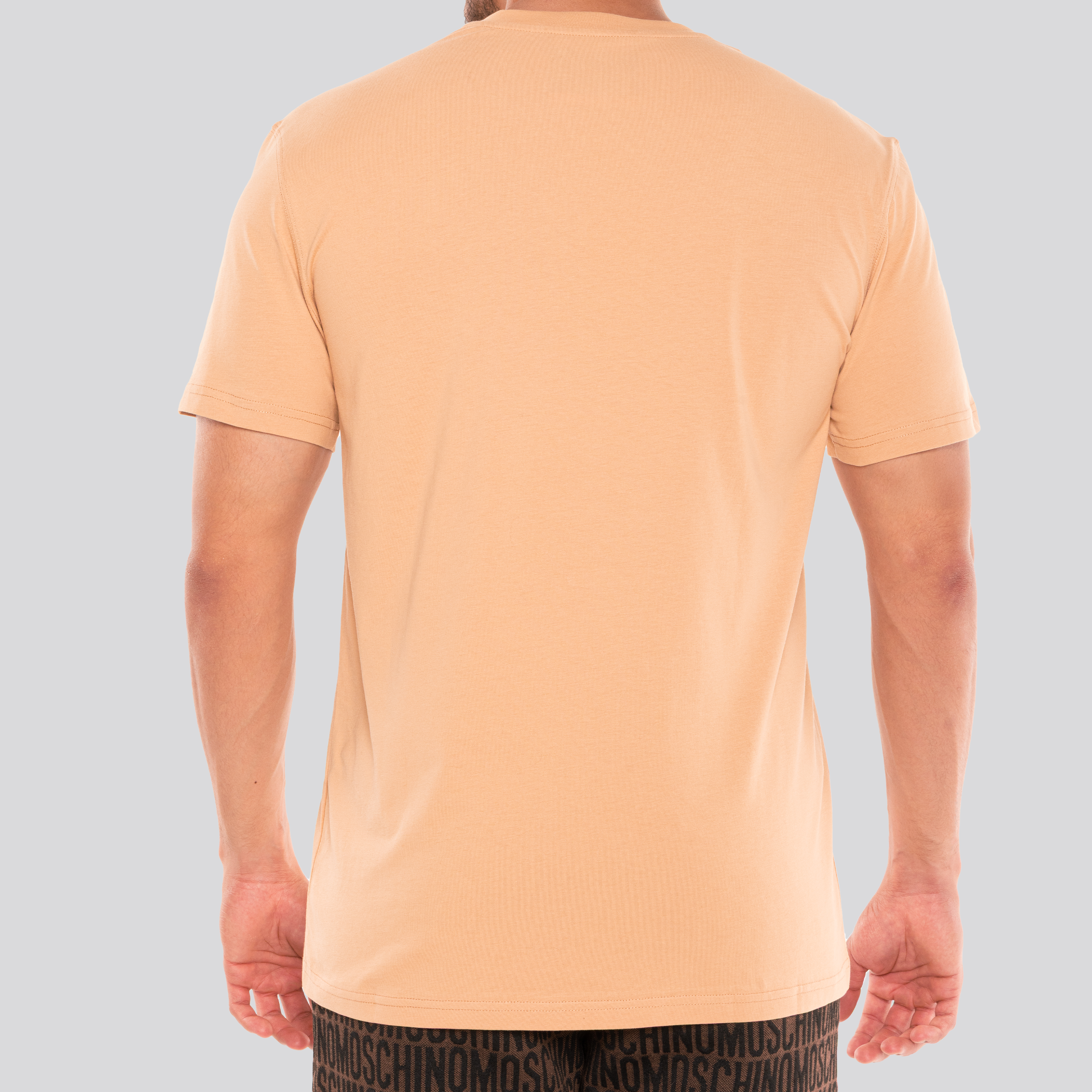 Camiseta Beige Moschino Logo