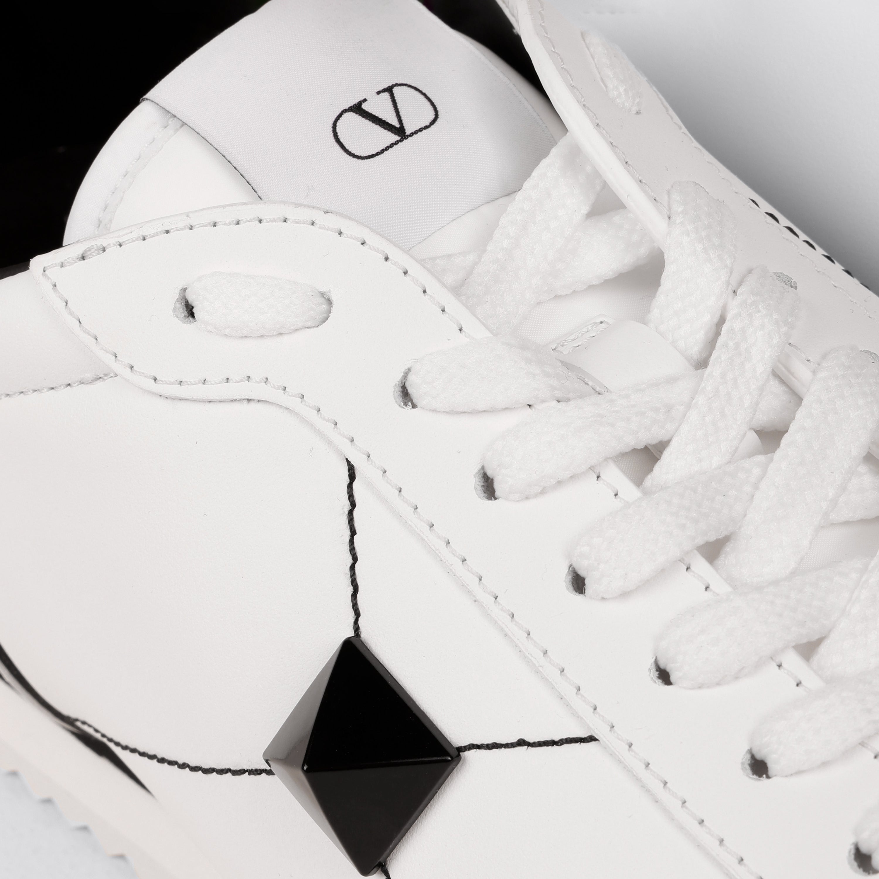 Sneakers Blanco/Negro Valentino Retro