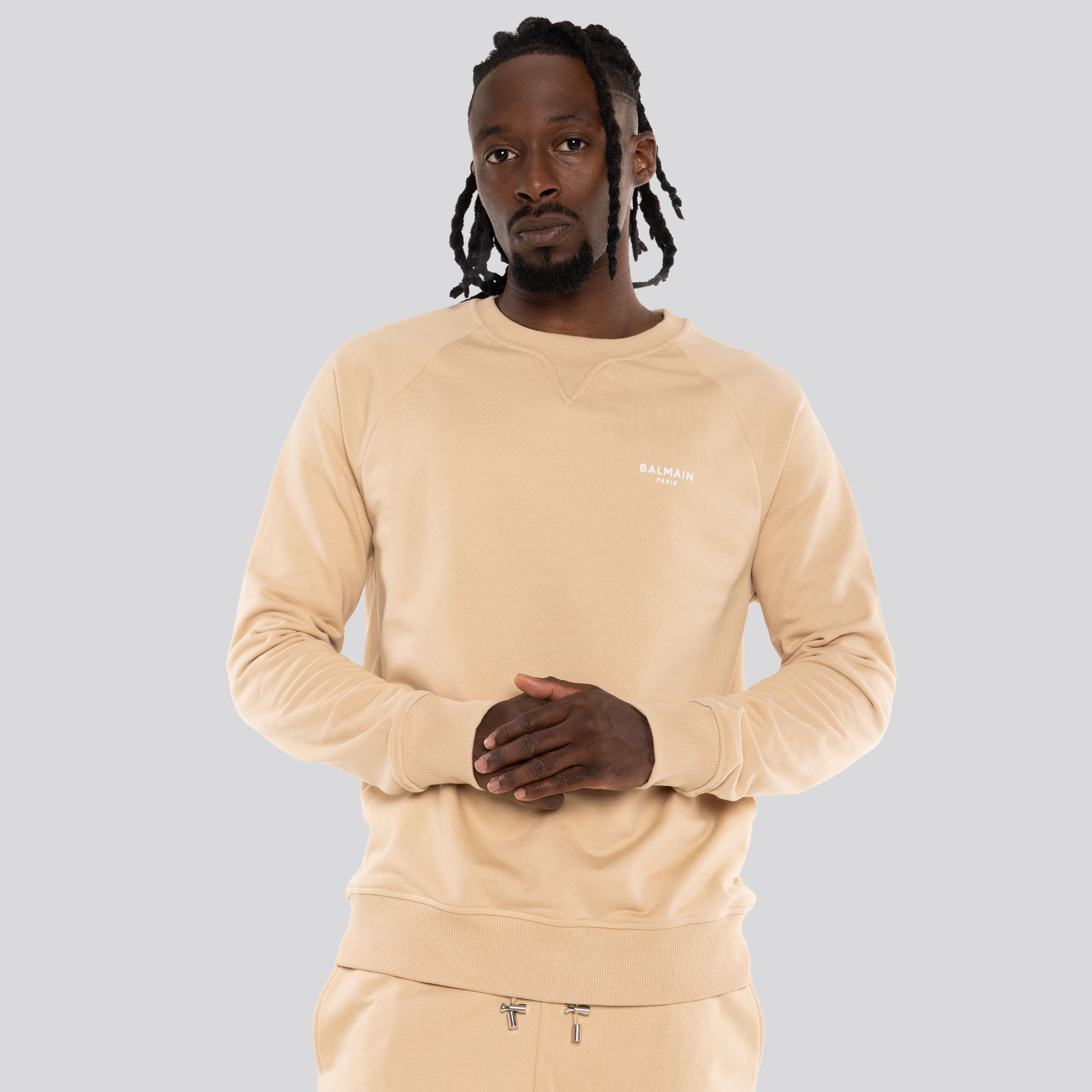 Buzo Beige Balmain Flock