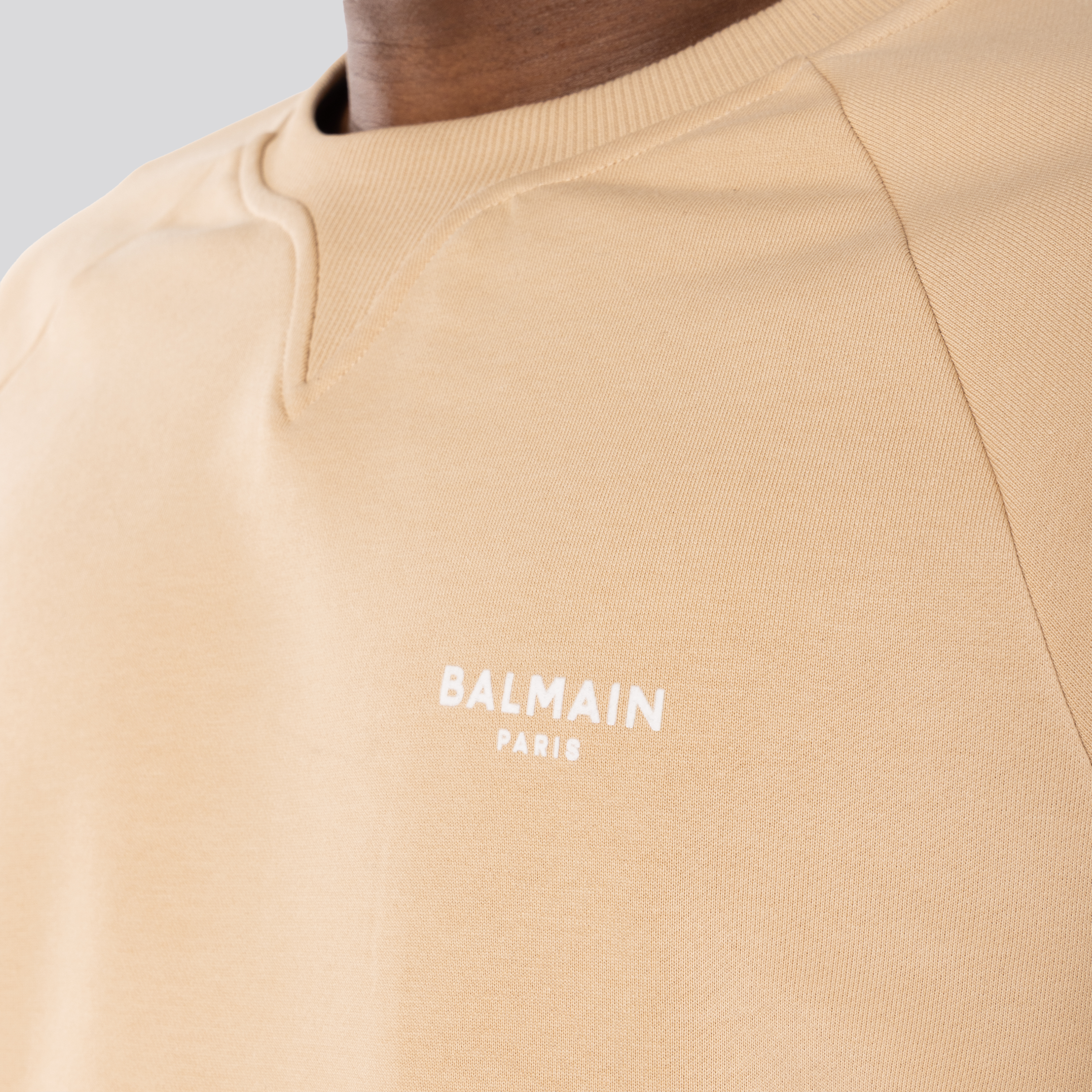 Buzo Beige Balmain Flock