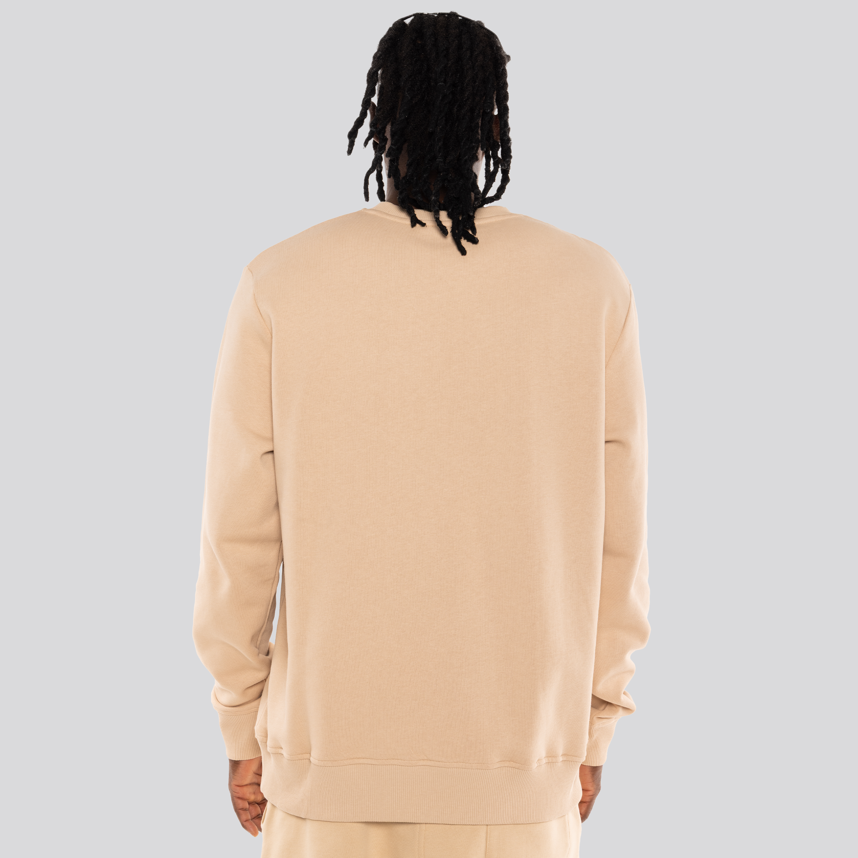 Buzo Beige Balmain Pocket Logo