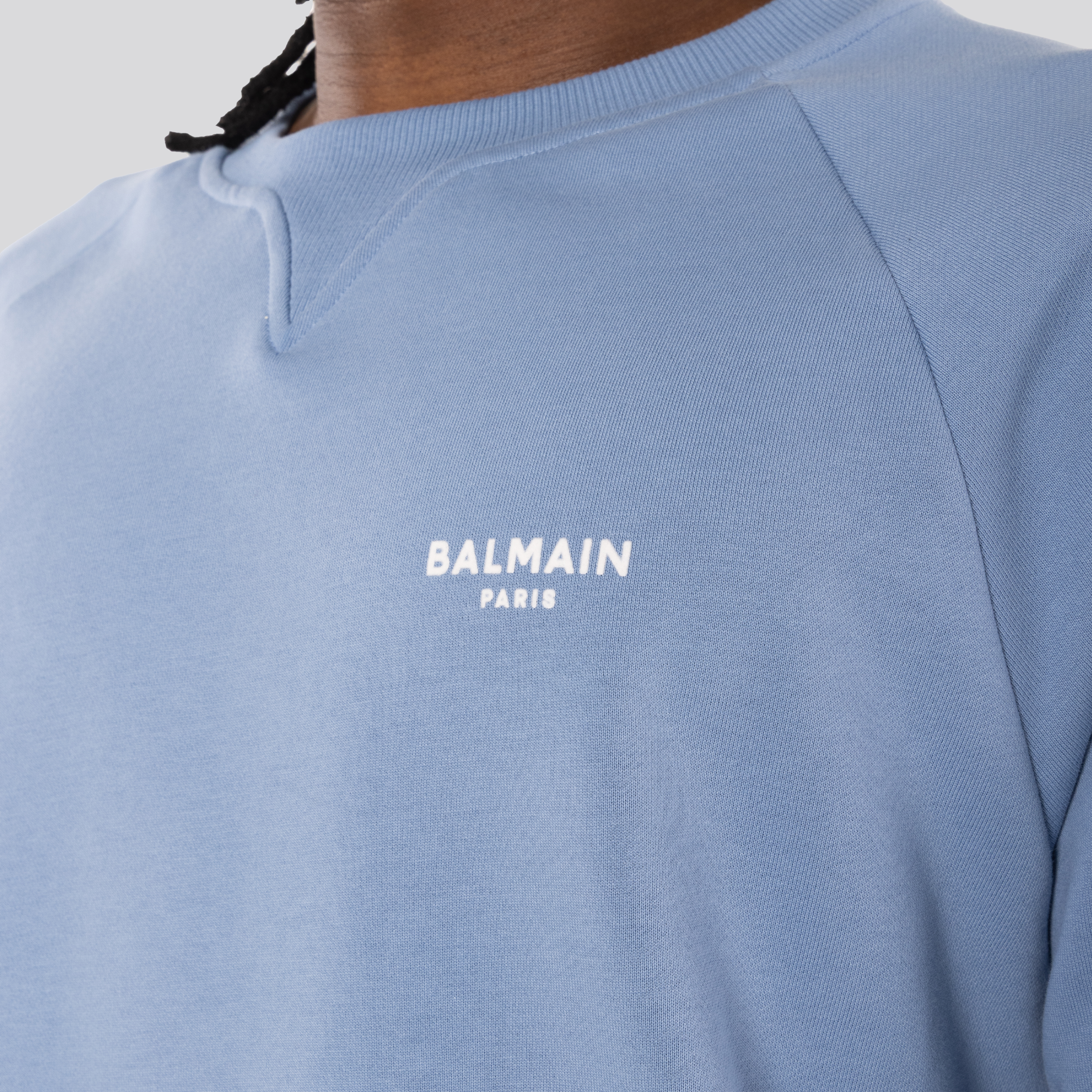 Buzo Celeste Balmain Flock