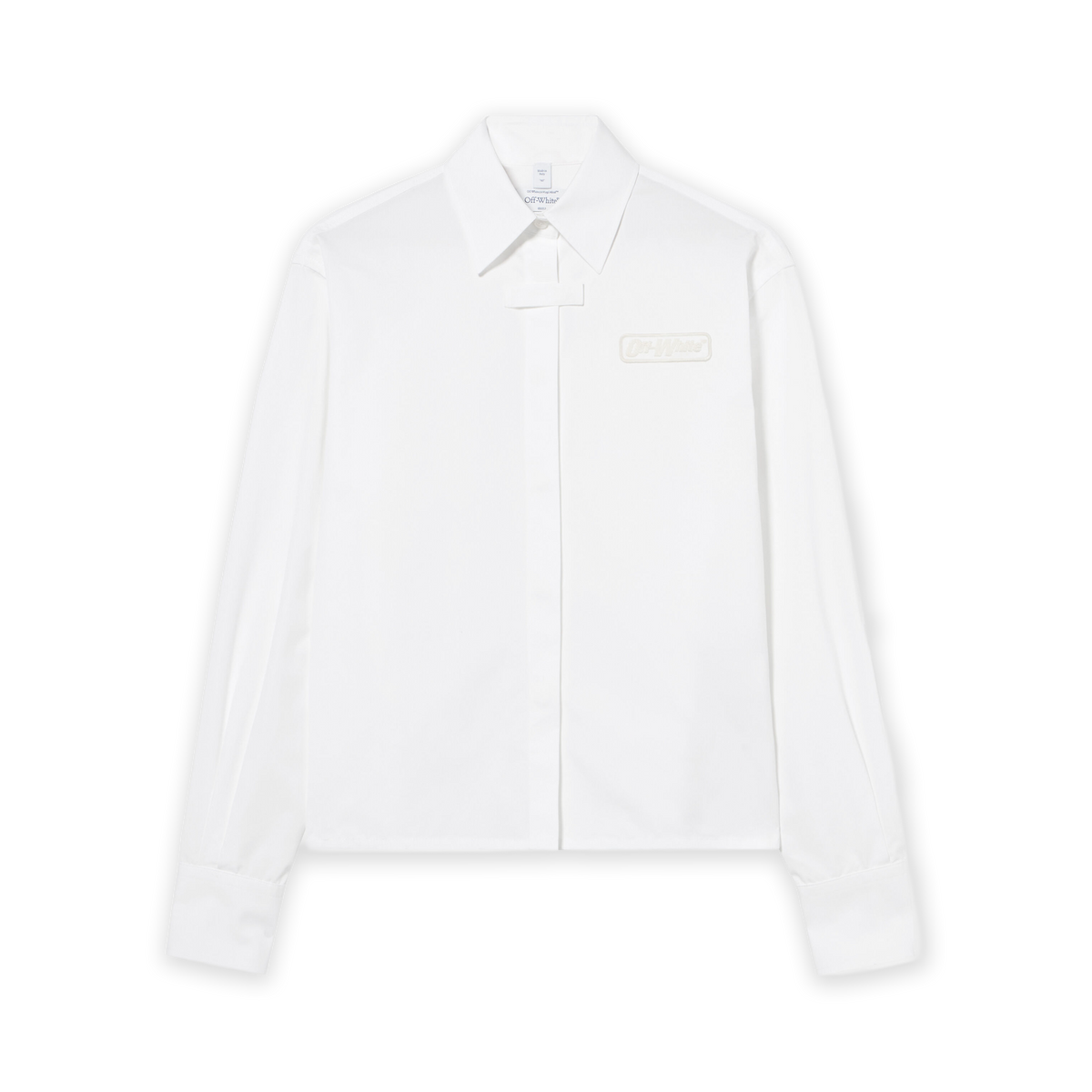 Camisa Blanca Off-White Popeline