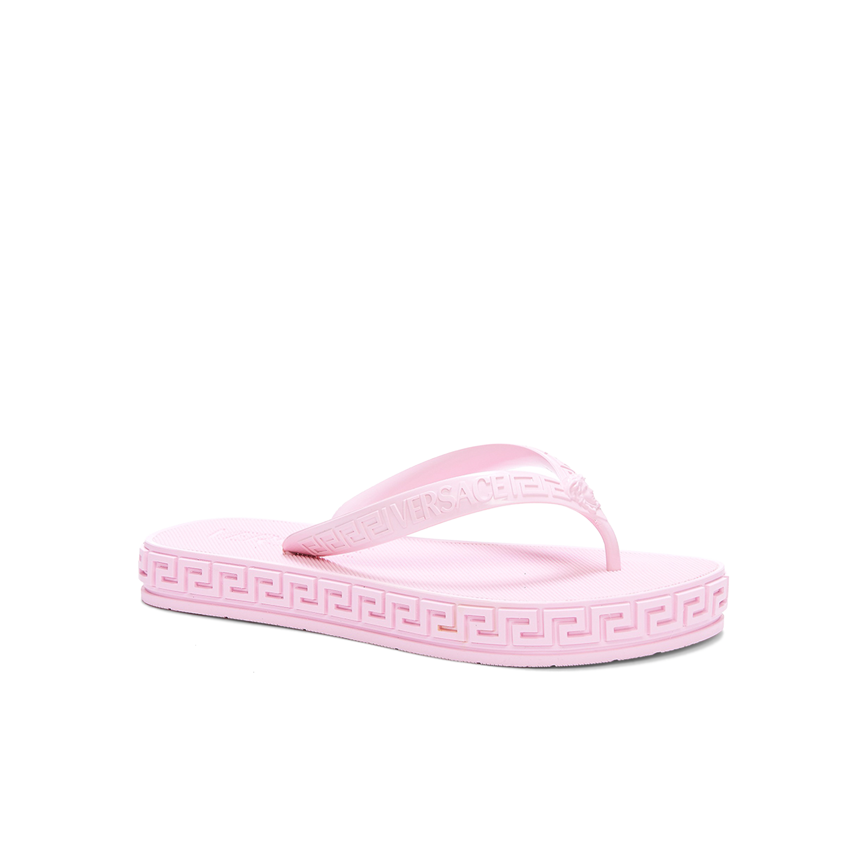 Sandalias Rosado Versace Rubber Thong