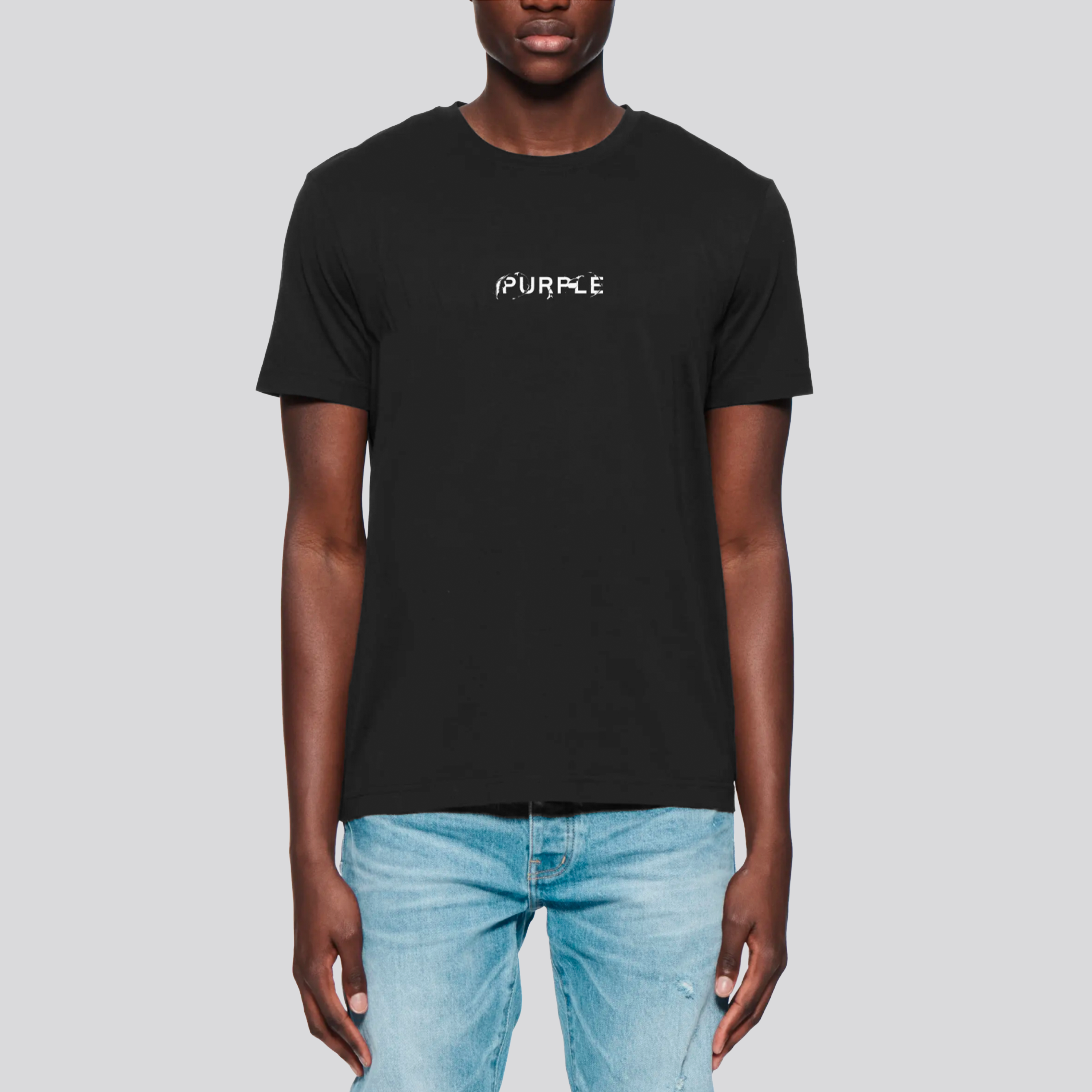 Camiseta Negra PURPLE Clean Tee