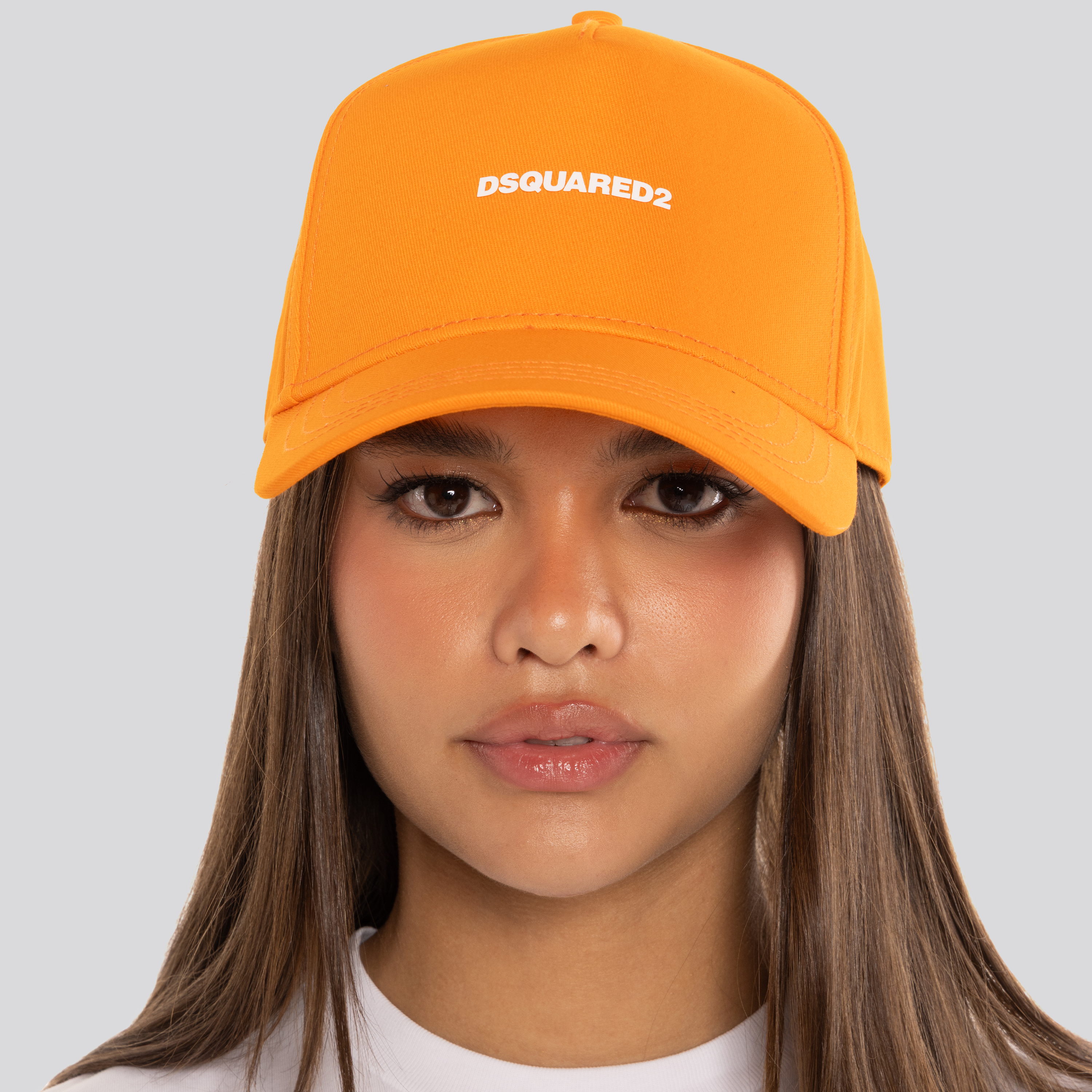 Gorra Naranjada Dsquared2 Logo