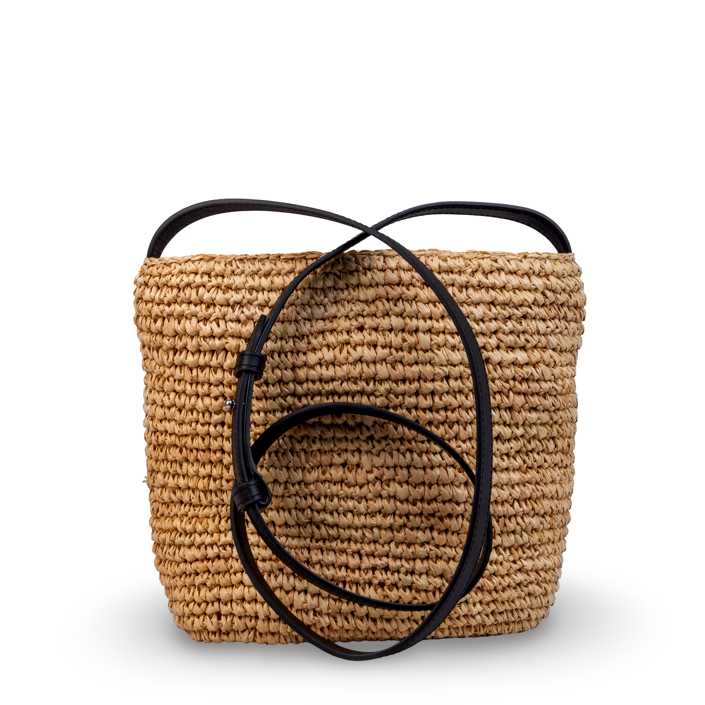 Cartera Beige Kenzo Woven Raffia
