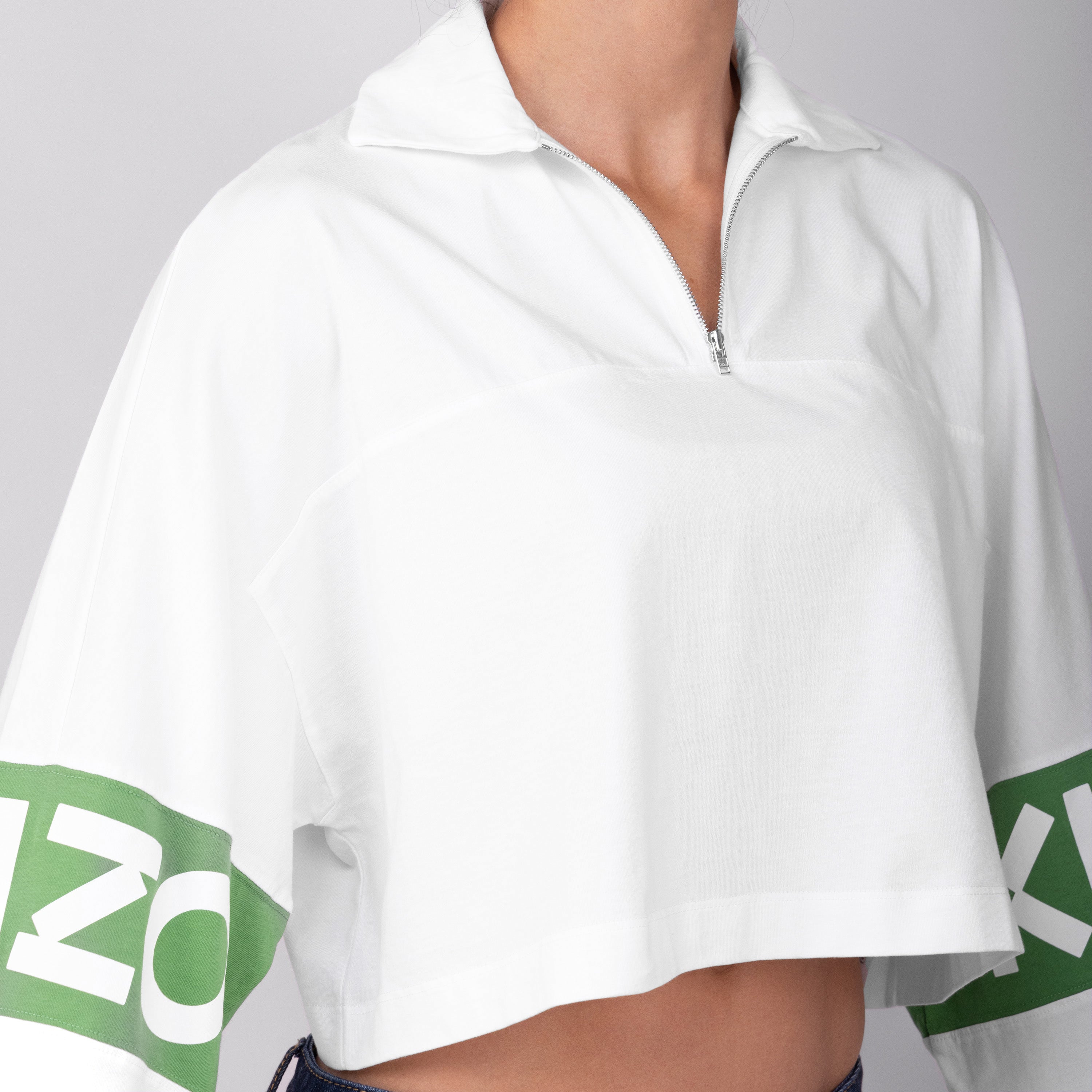 Camisa Blanca KENZO Sleeve Logo