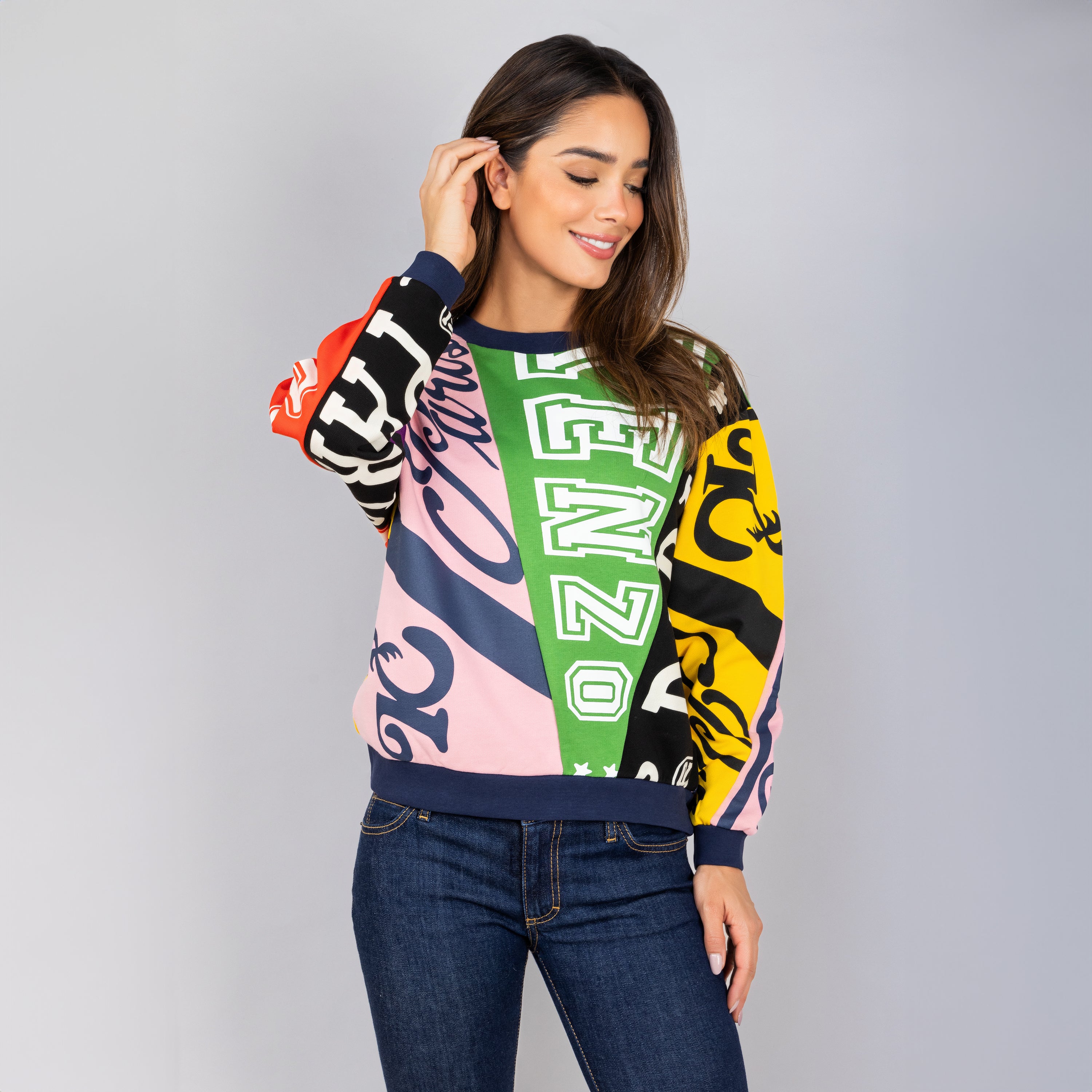 Buzo Multicolor Kenzo Logo