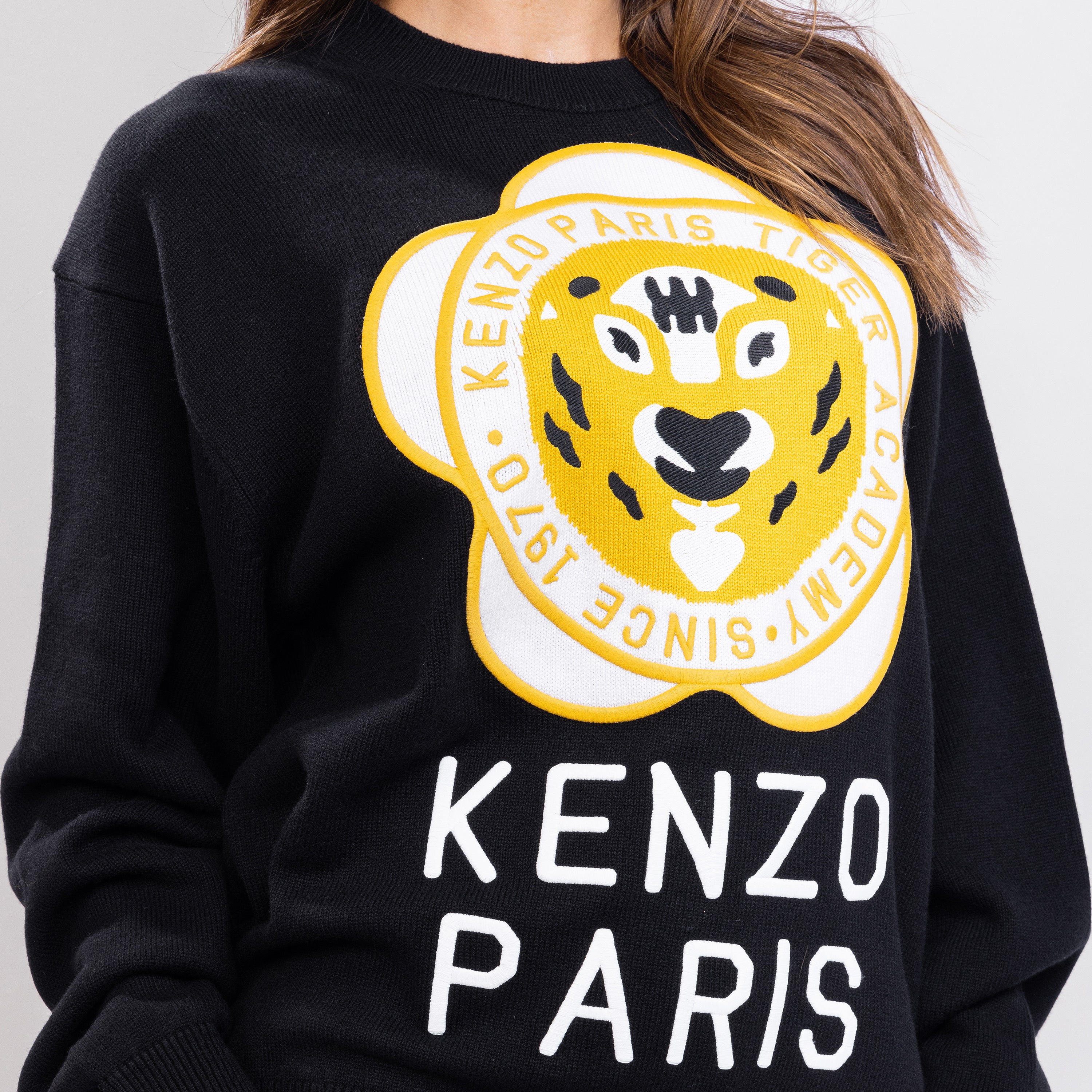 Buzo Negro Kenzo Tiger Academy W
