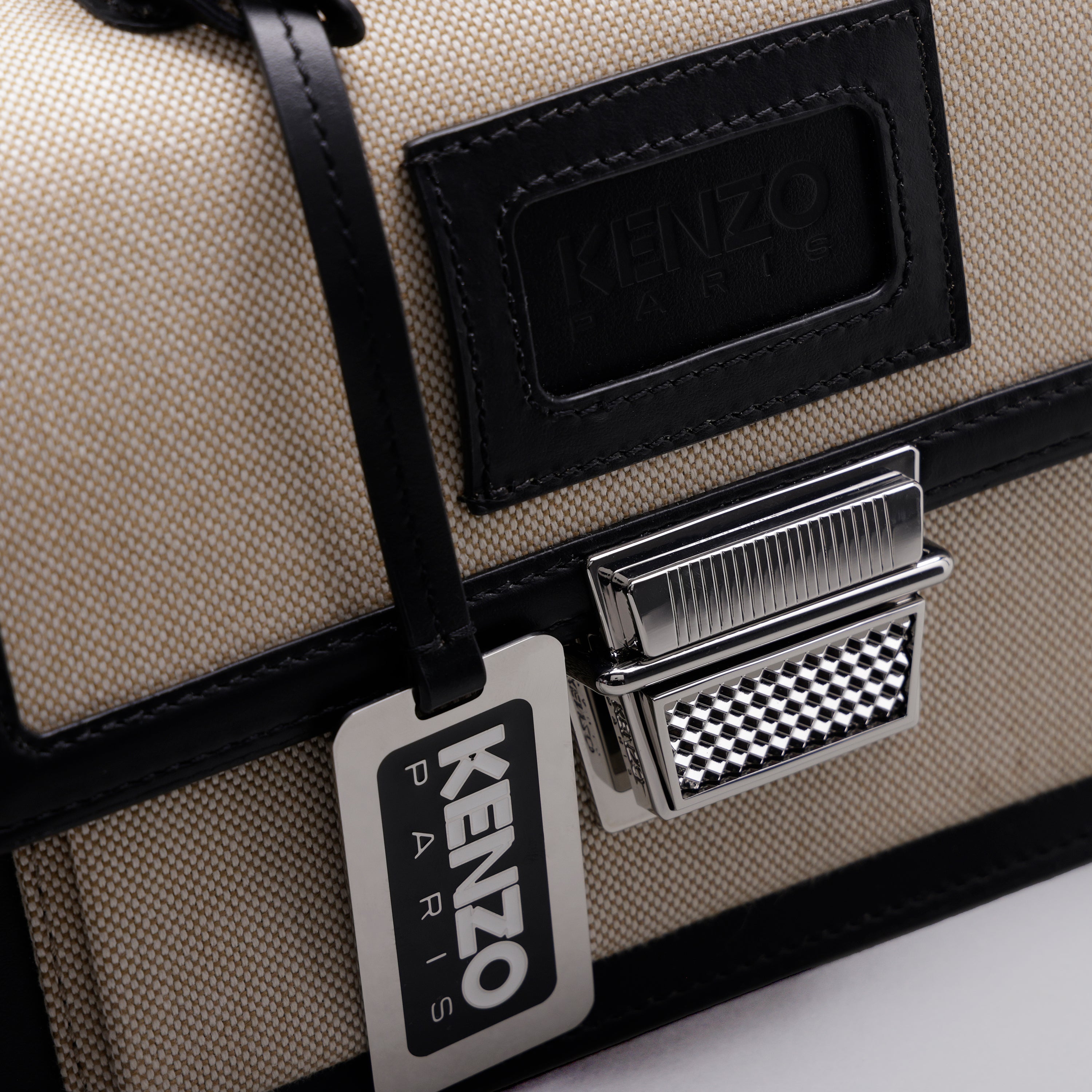 Cartera Beige Kenzo Medium