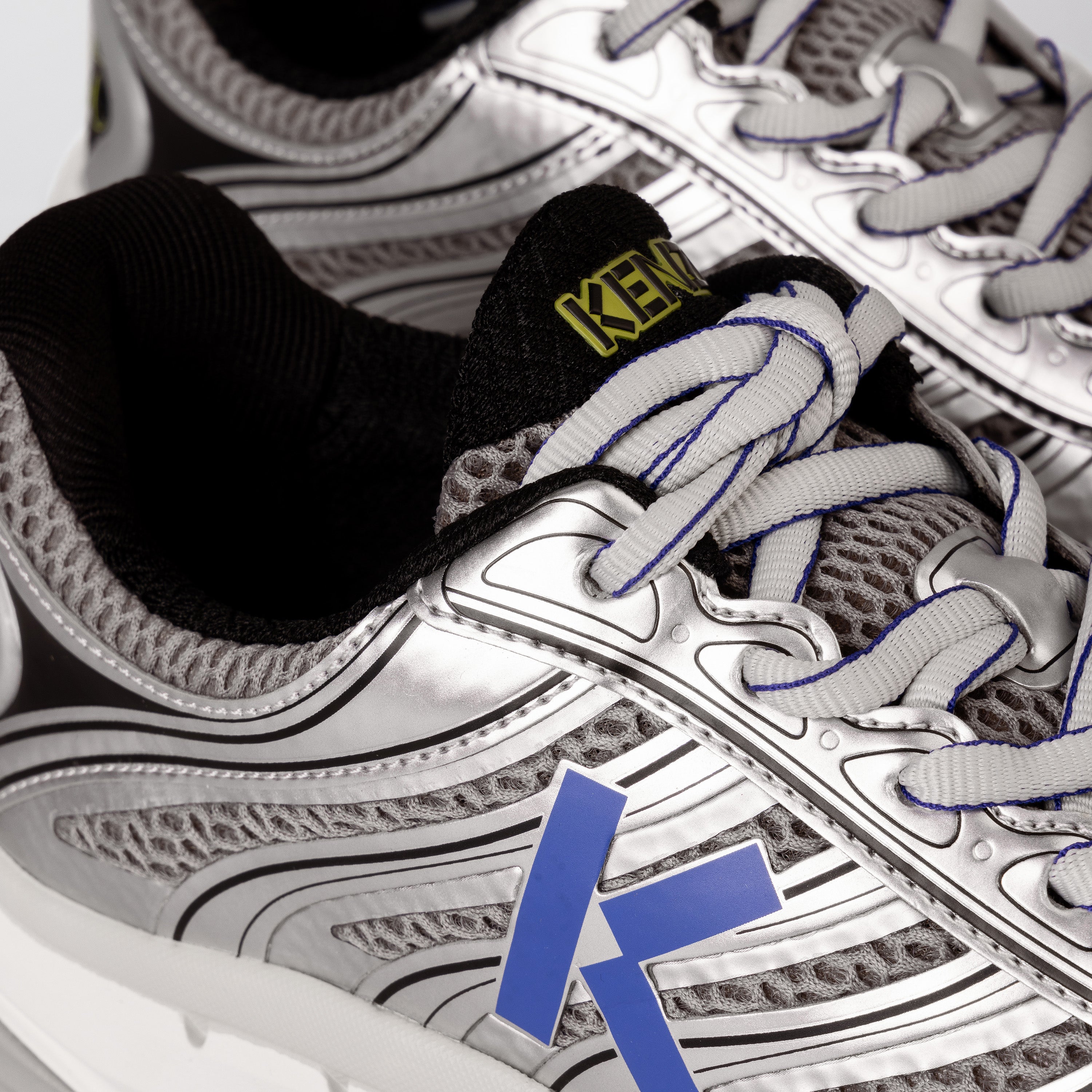 Sneakers Blanco Azul Dsquared2 Leaf