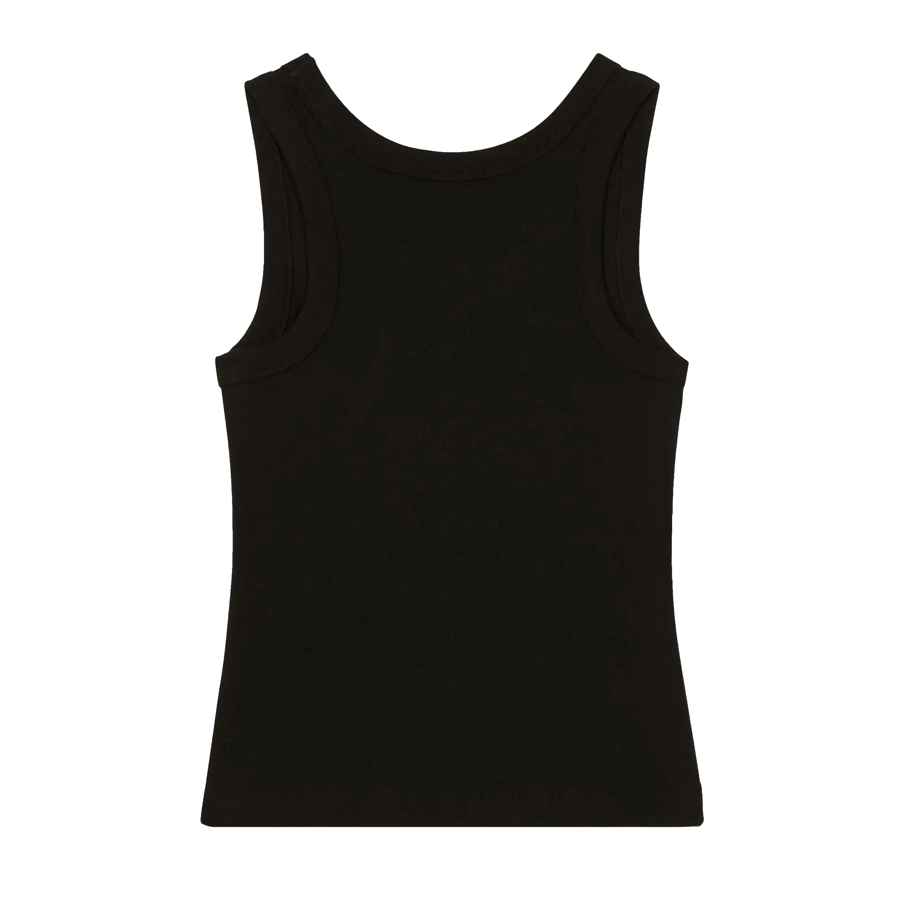 Top Negro Kenzo Logo Flower