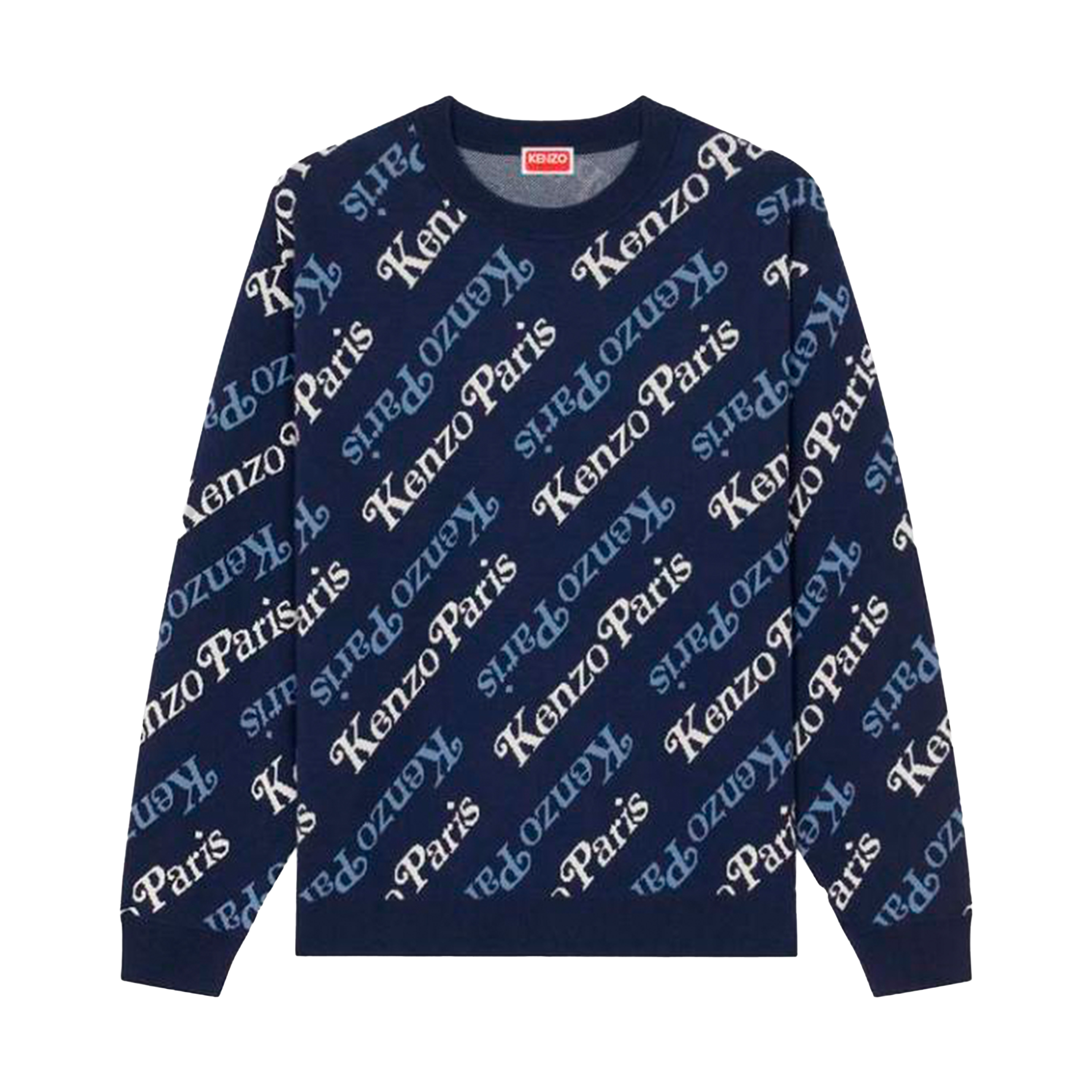 Buzo Azul Kenzo Paris Multilogo