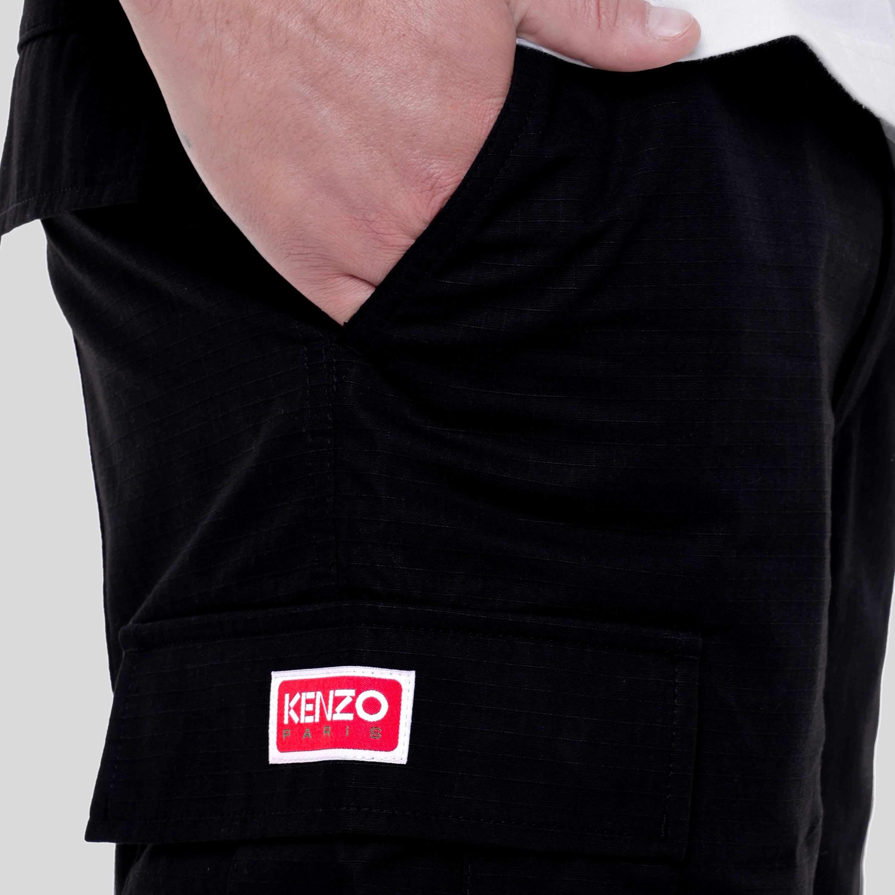 Short Negro Kenzo Patch