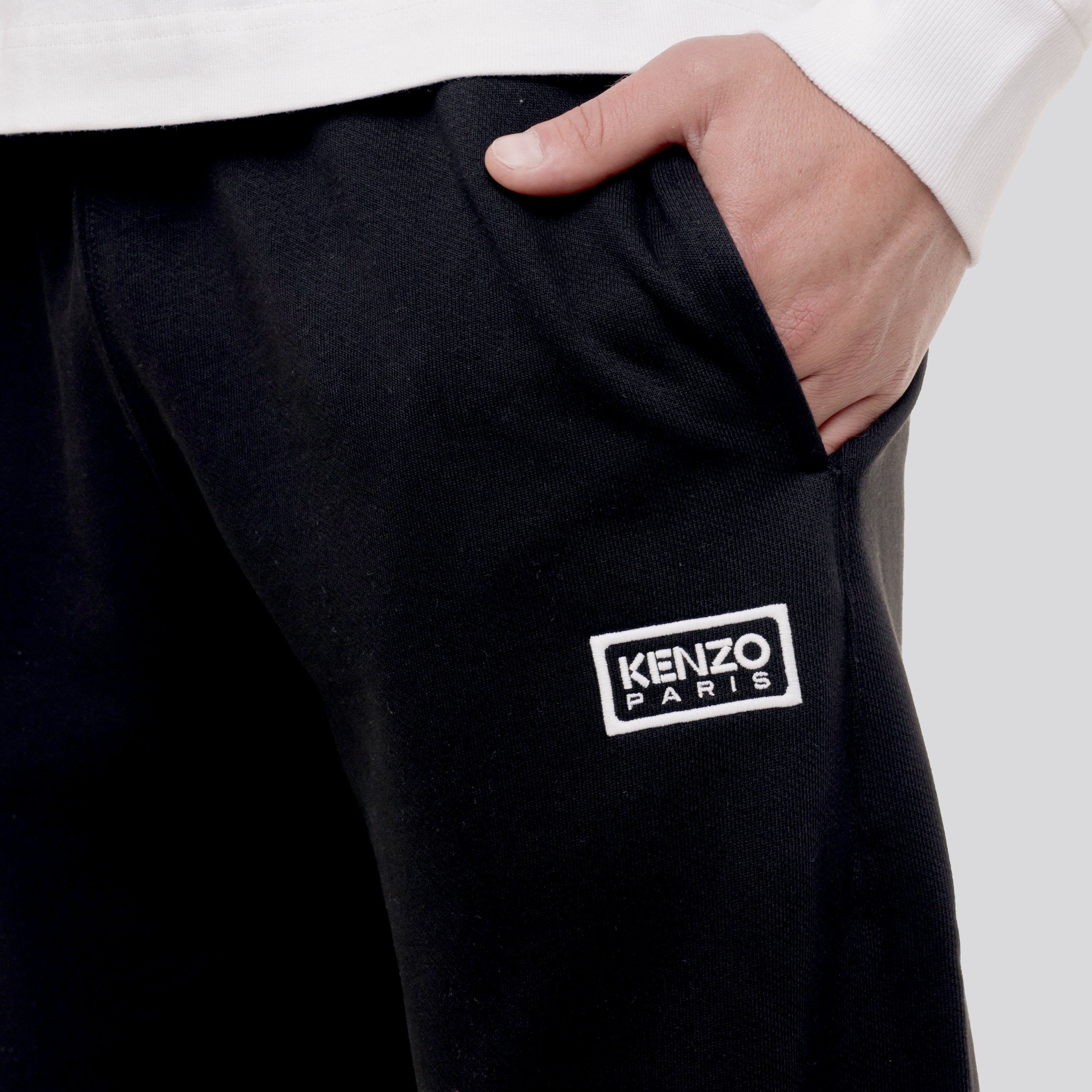 Sudadera Negra Kenzo Tag