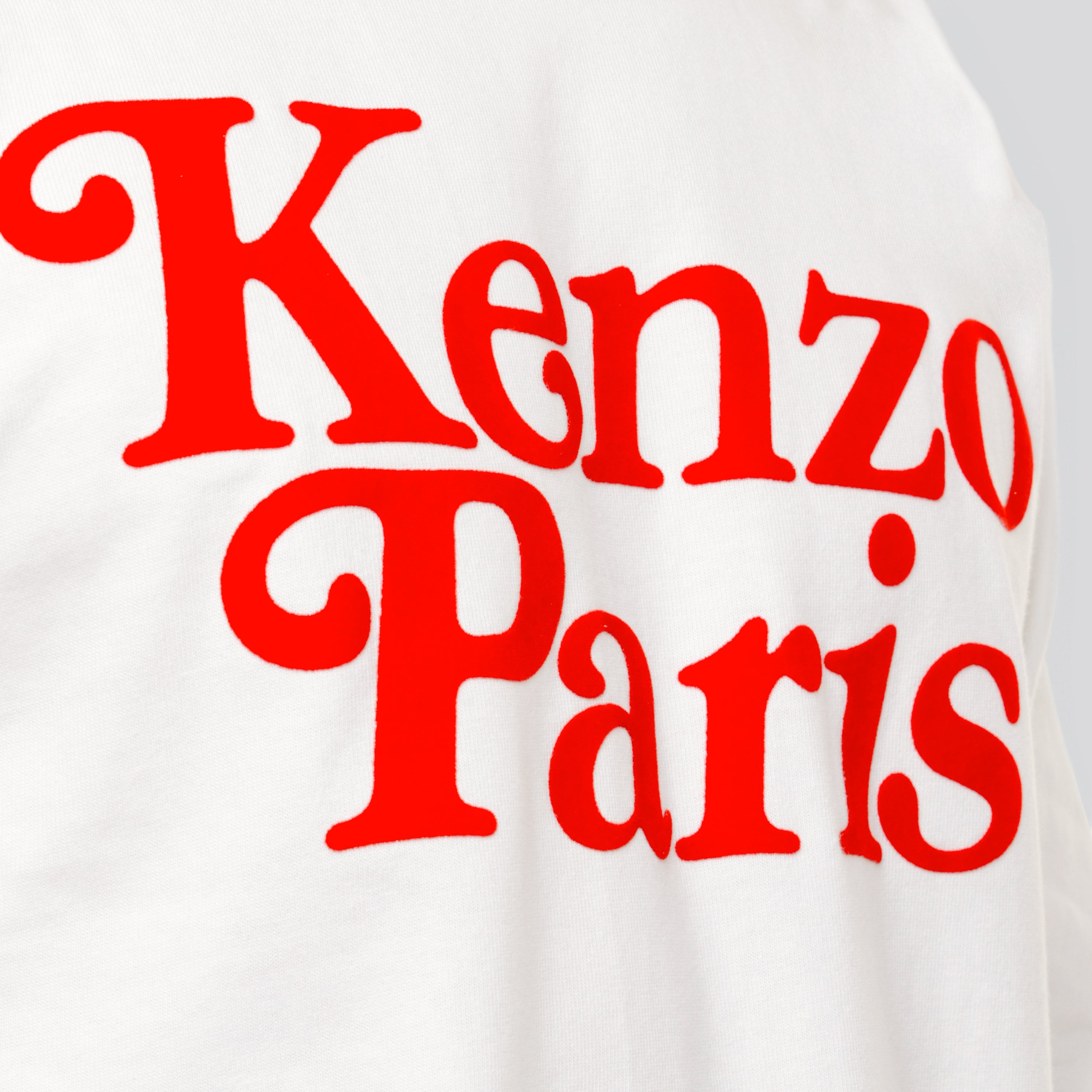 Buzo Blanco KENZO Paris Logo