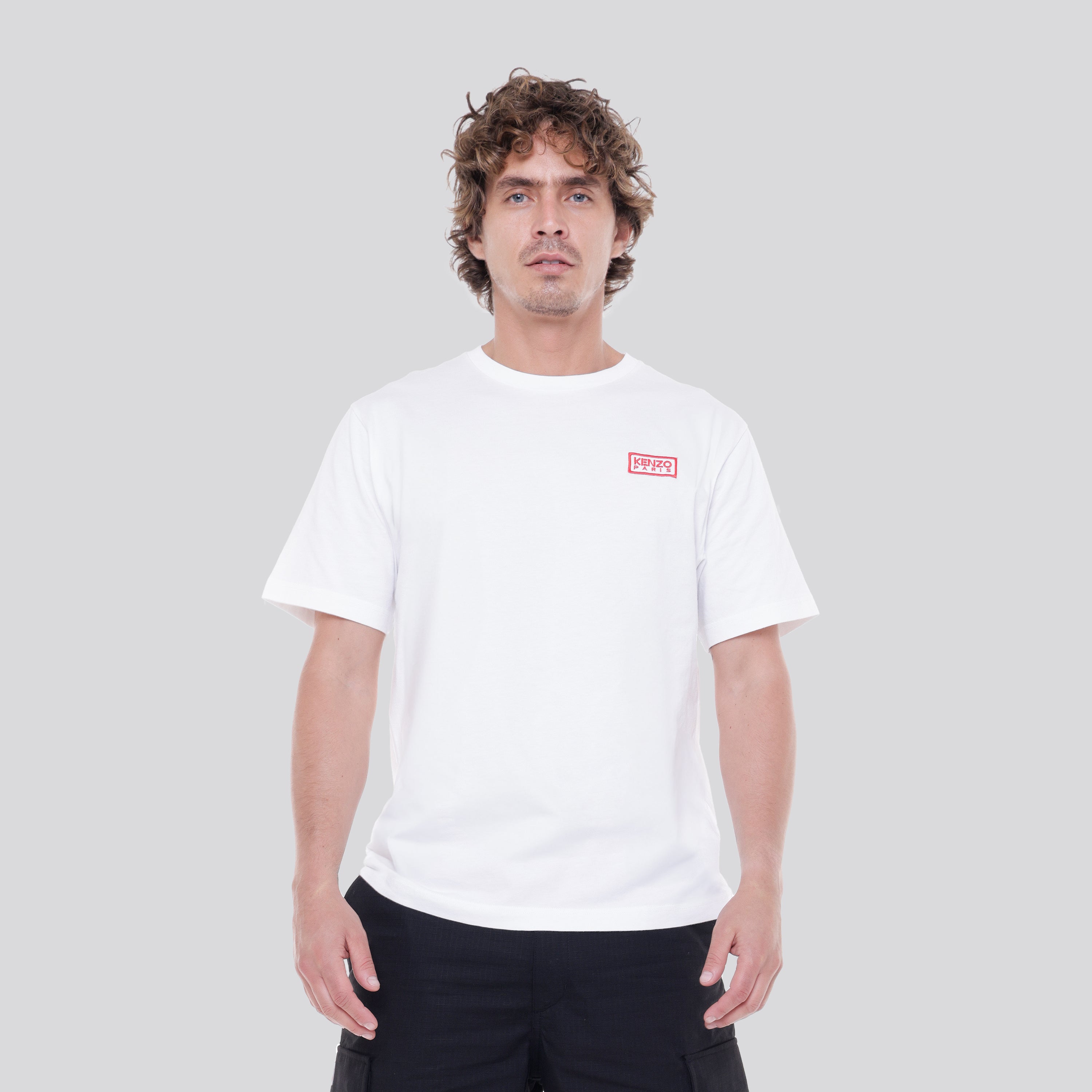 Camiseta Blanca Kenzo Logo