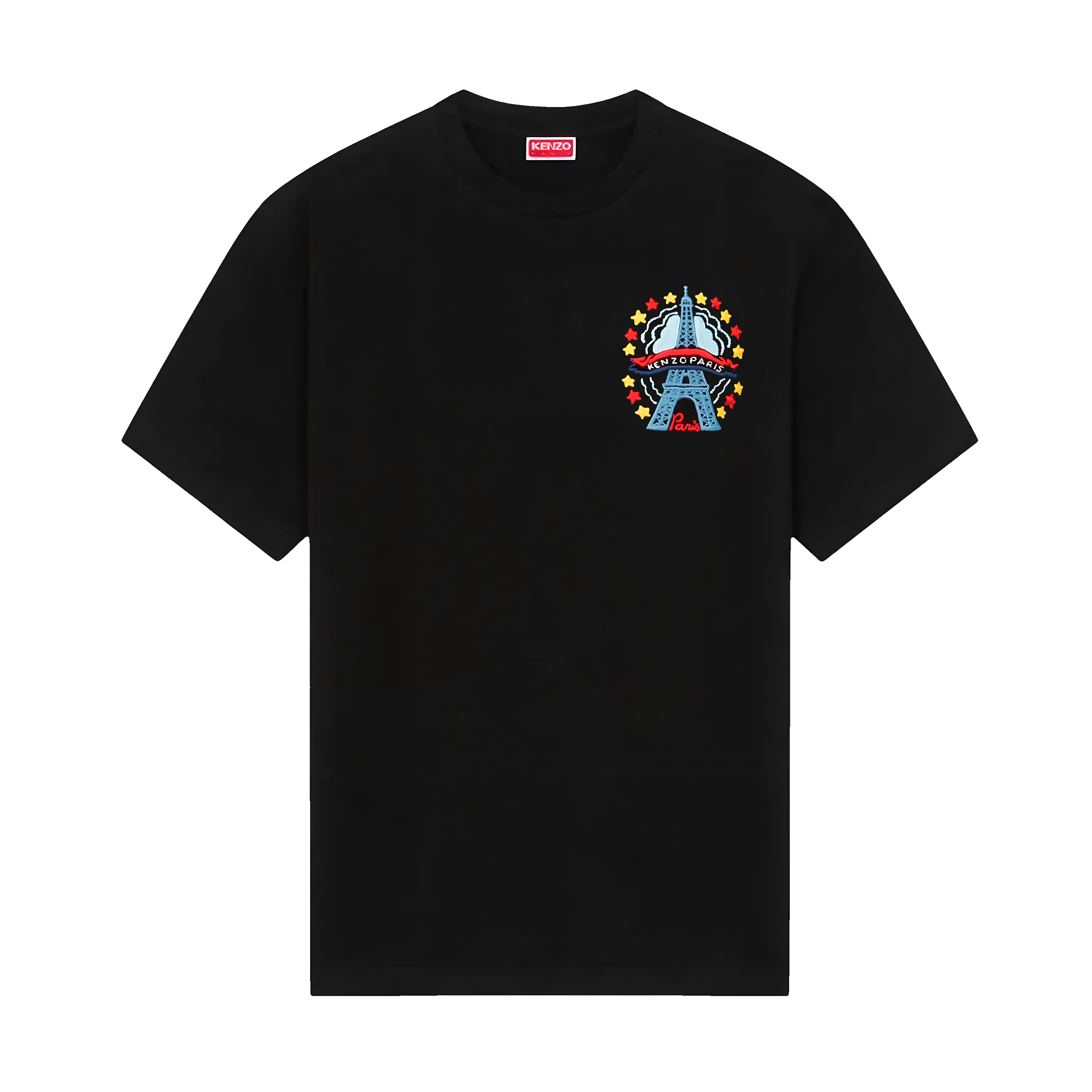 Camiseta Negra KENZO Eiffel Tower