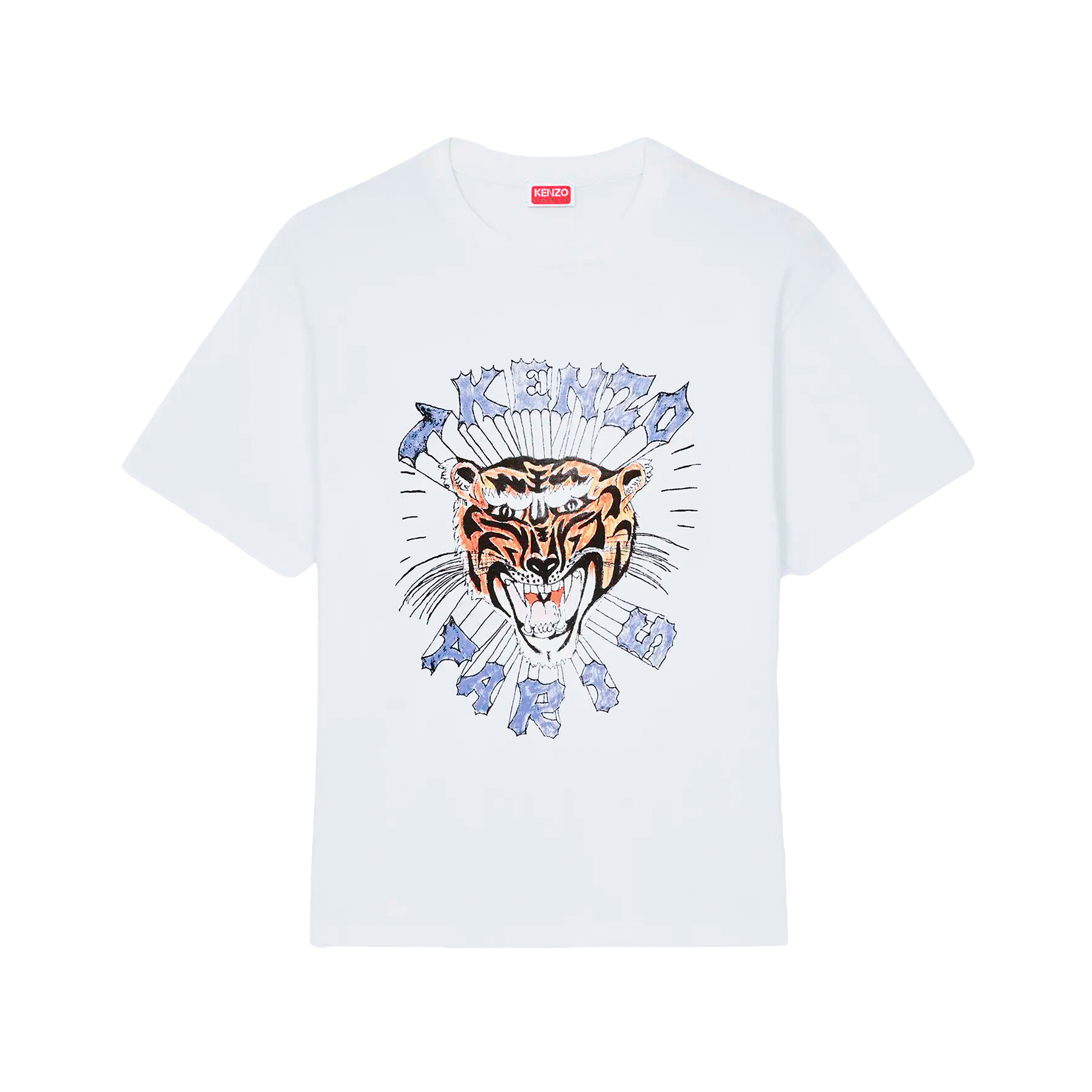 Camiseta Blanca KENZO Paris Tiger