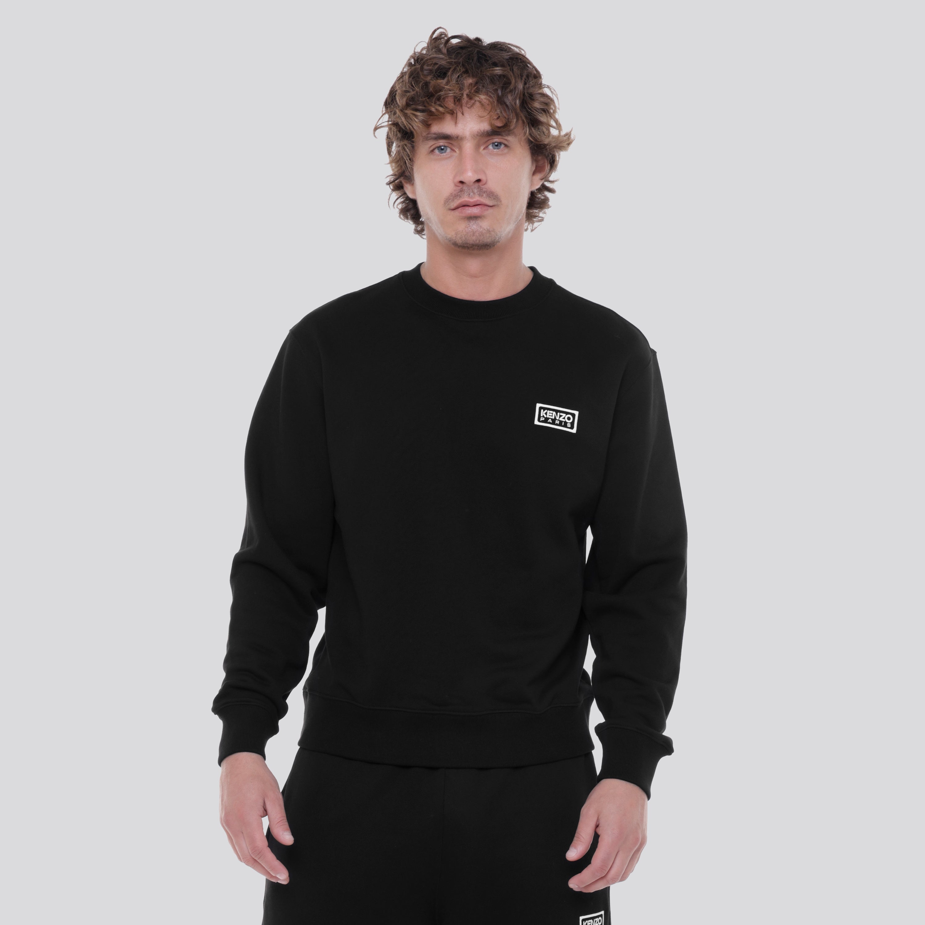 Buzo Negro Kenzo Tag